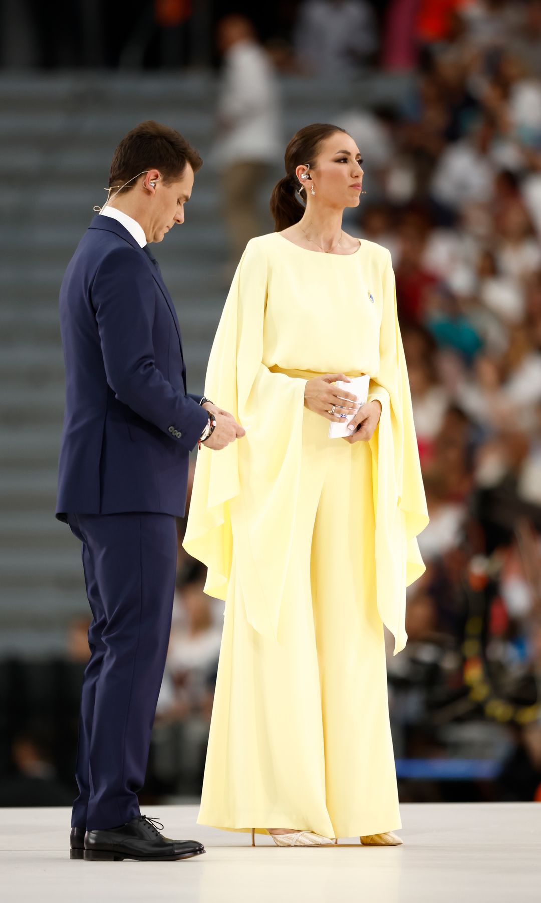 Christian Gálvez y Patricia Pardo
