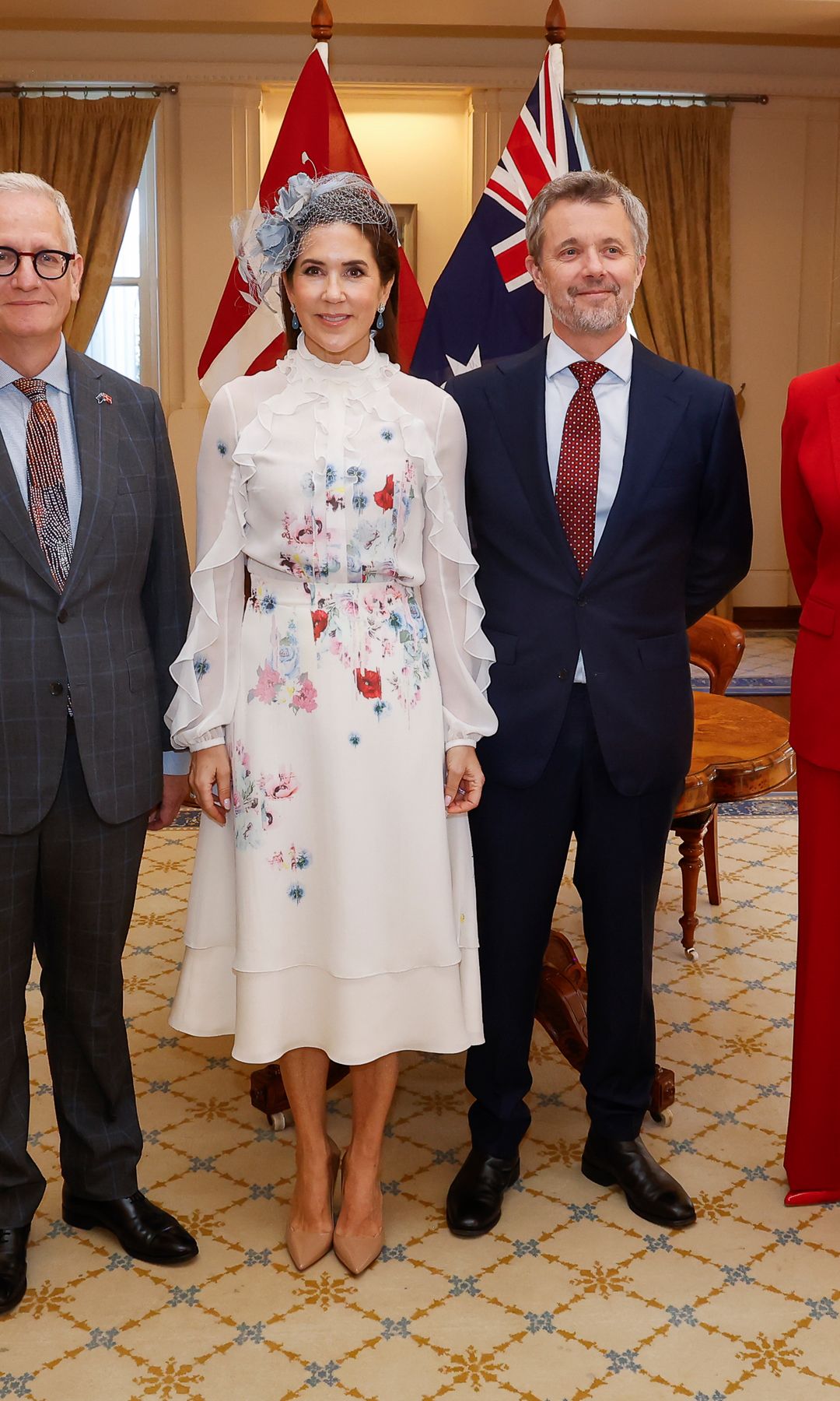 Mary de Dinamarca y el rey Federico en su viaje oficial a Australia, 2026.
