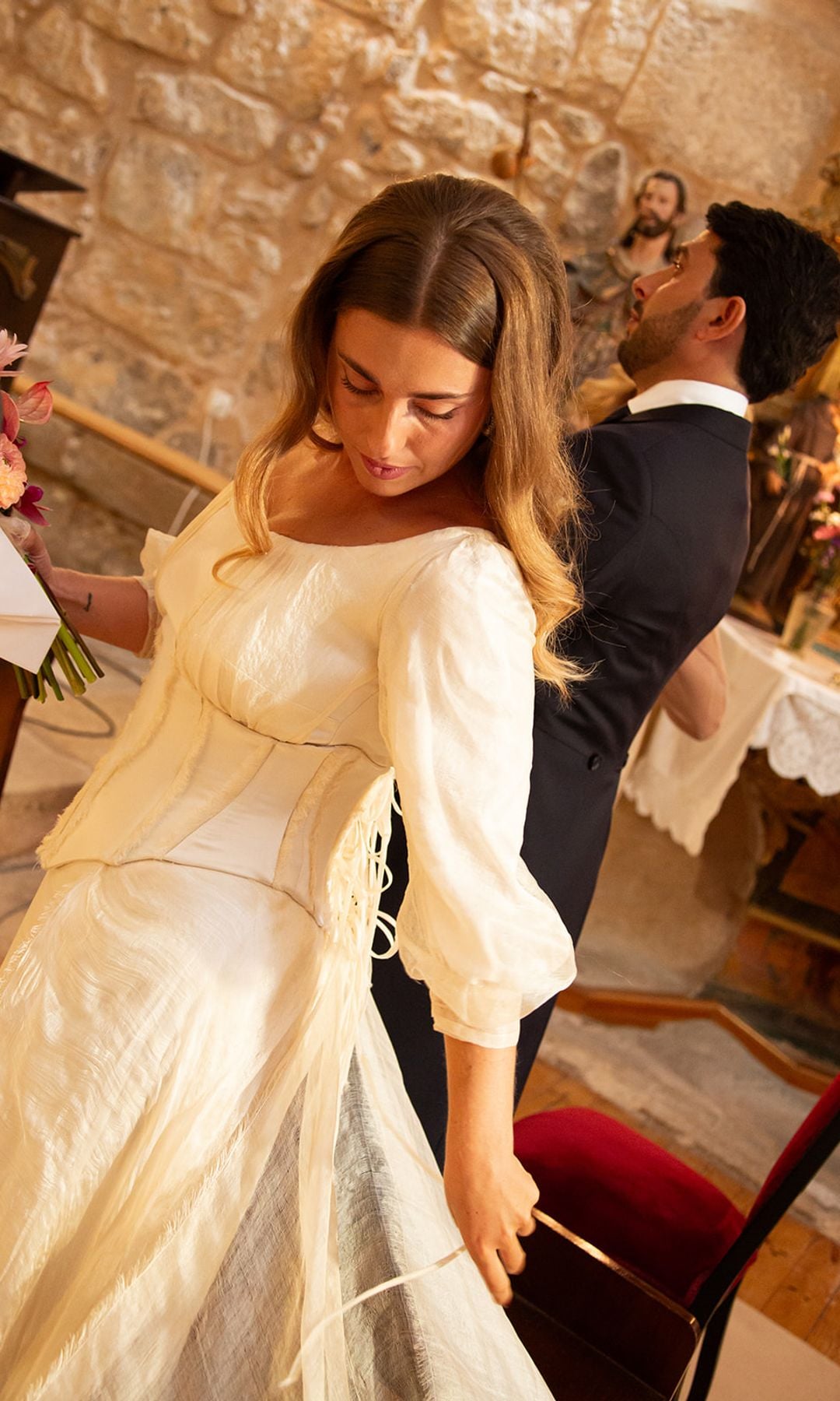 Vestido de novia Paula Matthei
