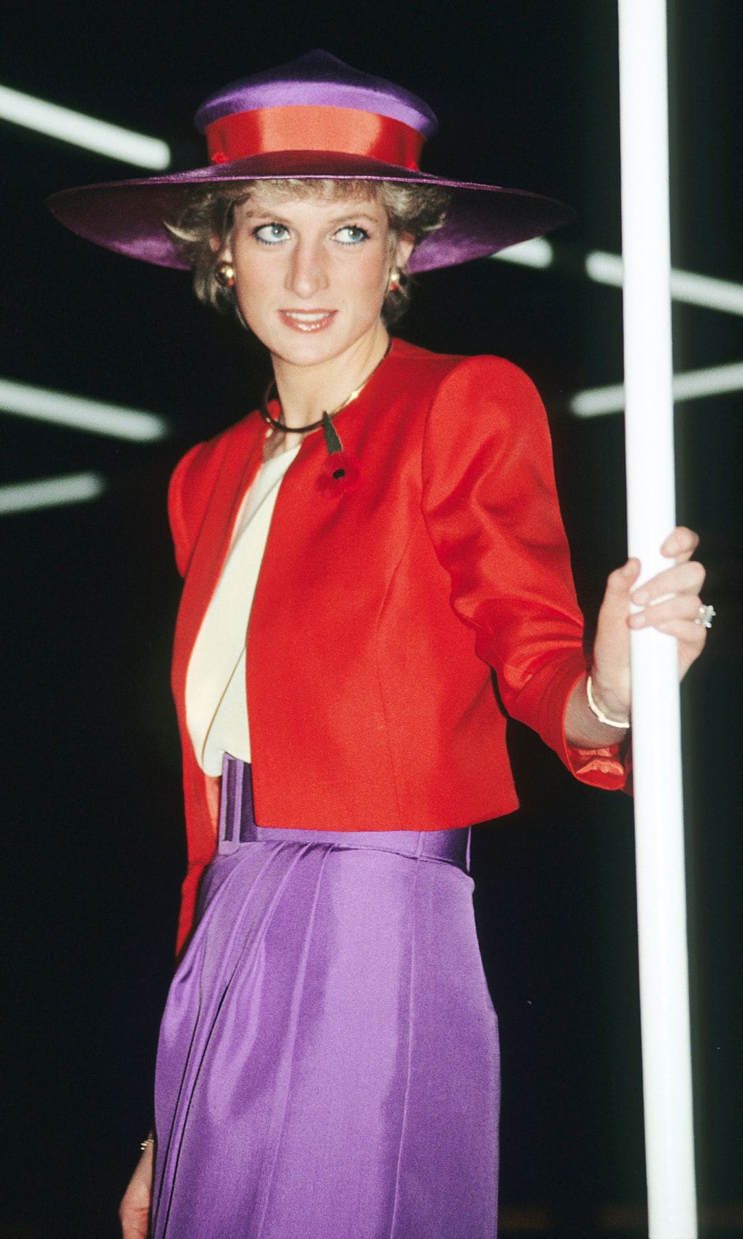 Diana de Gales, en Hong Kong (1989).