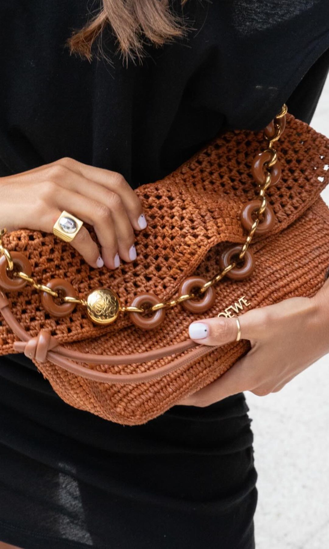 Manicura minimalista de María Martín