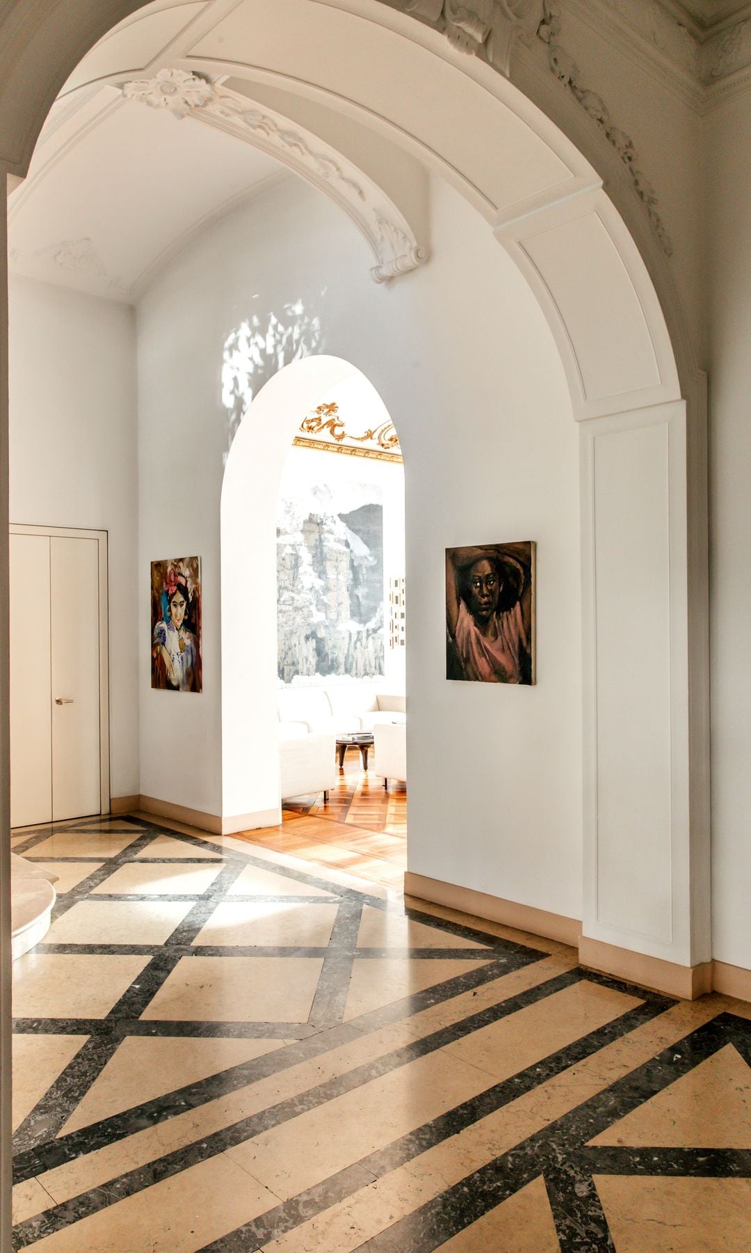 El "hall" de entrada