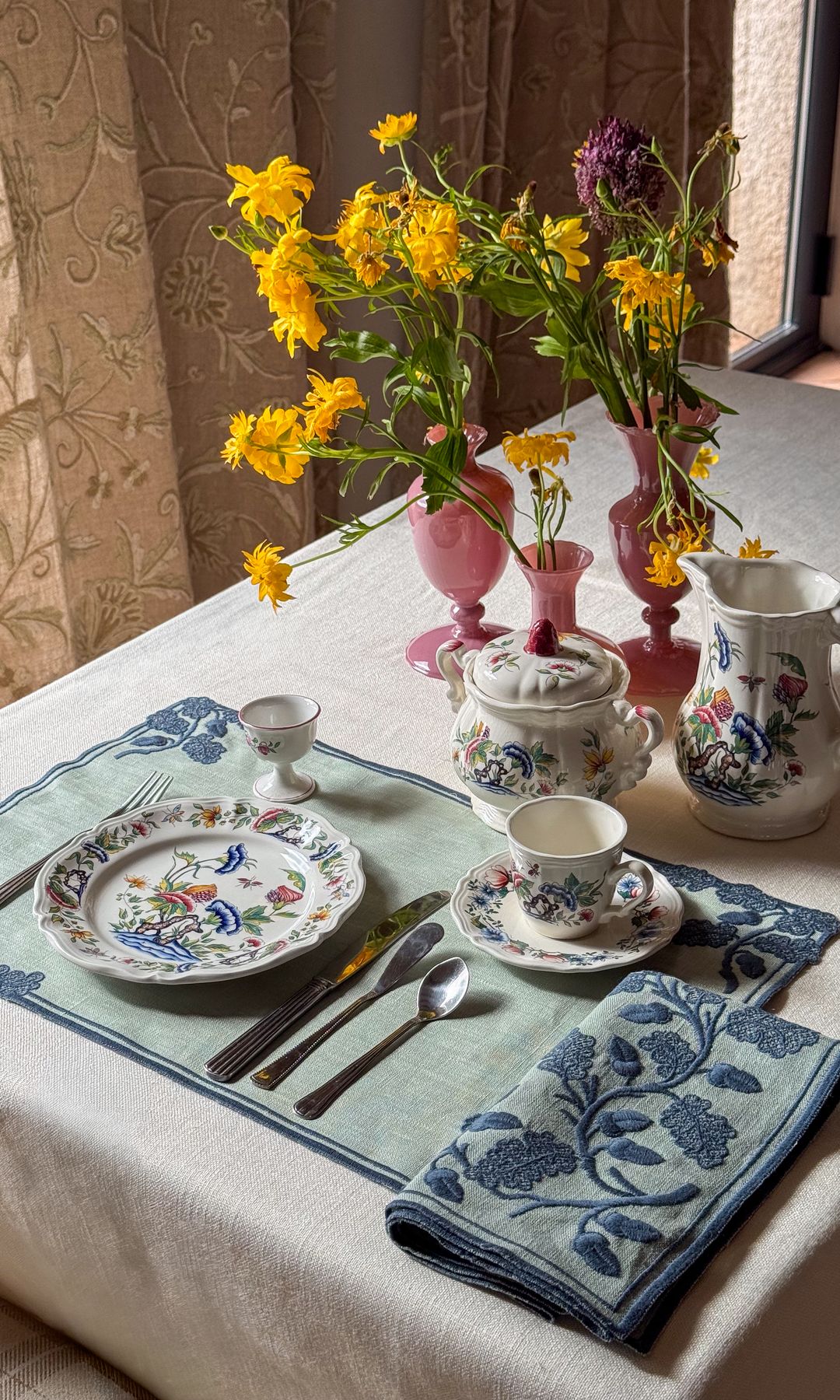 Mesa de primavera