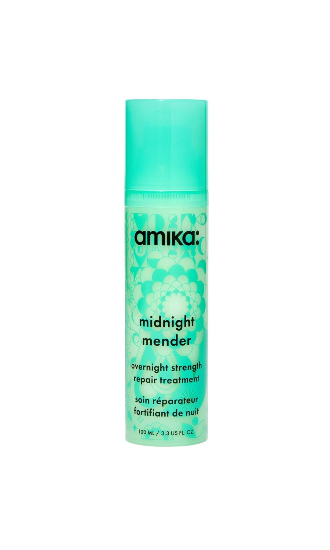 Midnight Mender Mascarilla reparadora de noche fortificante (44€), Amika