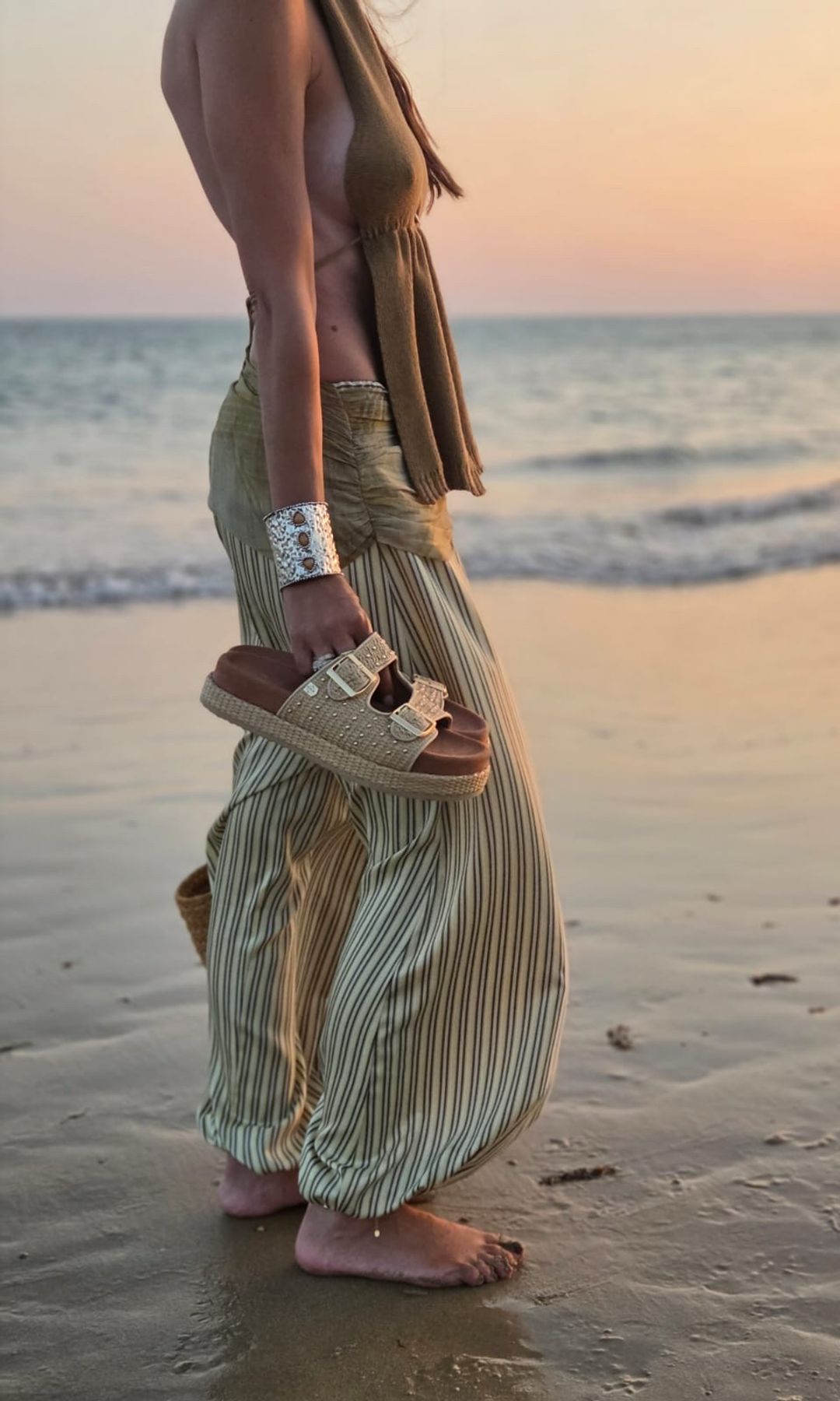 Sara Carbonero de vacaciones en Cádiz