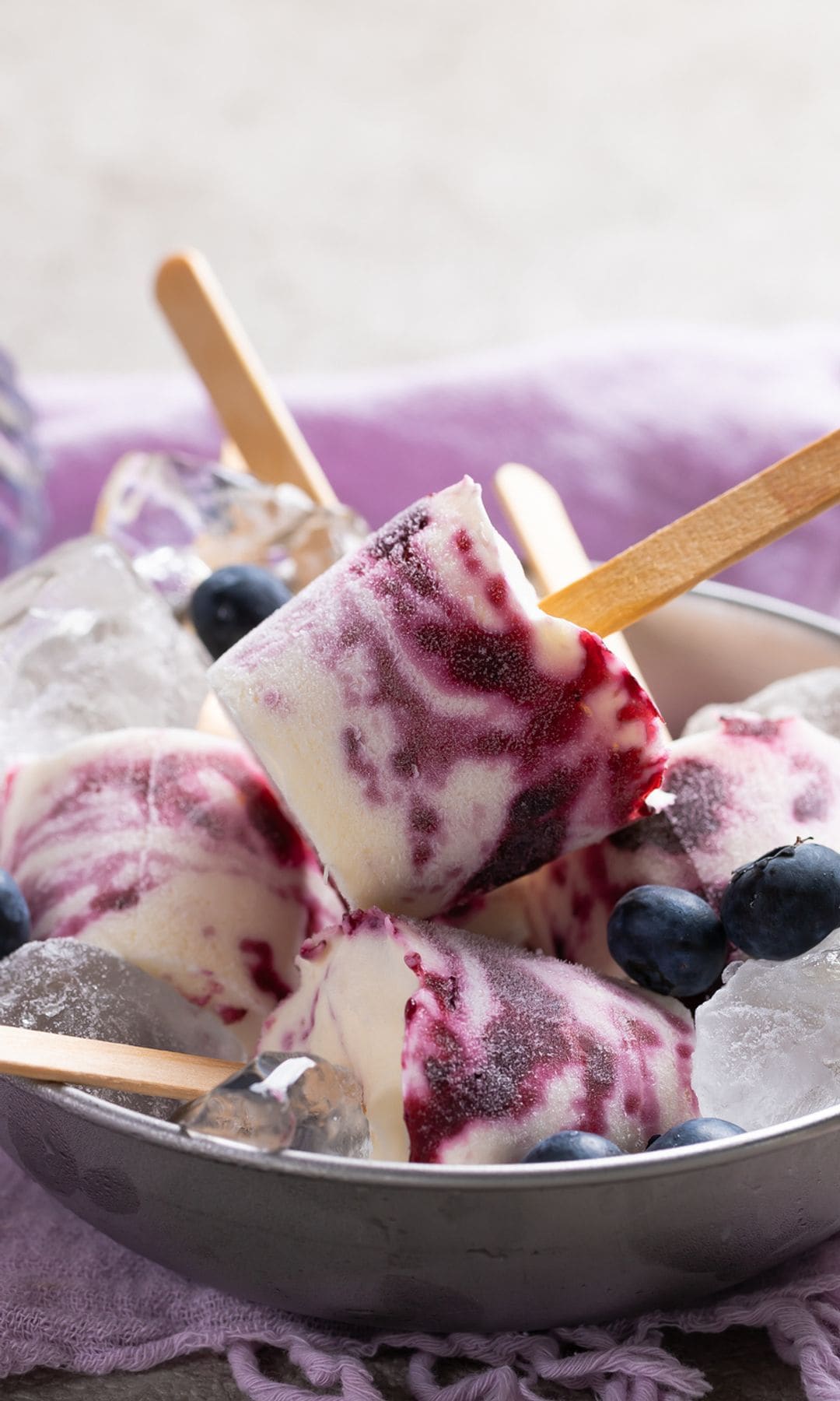 Los helados de frutos rojos congelados tienen propiedades antioxidantes