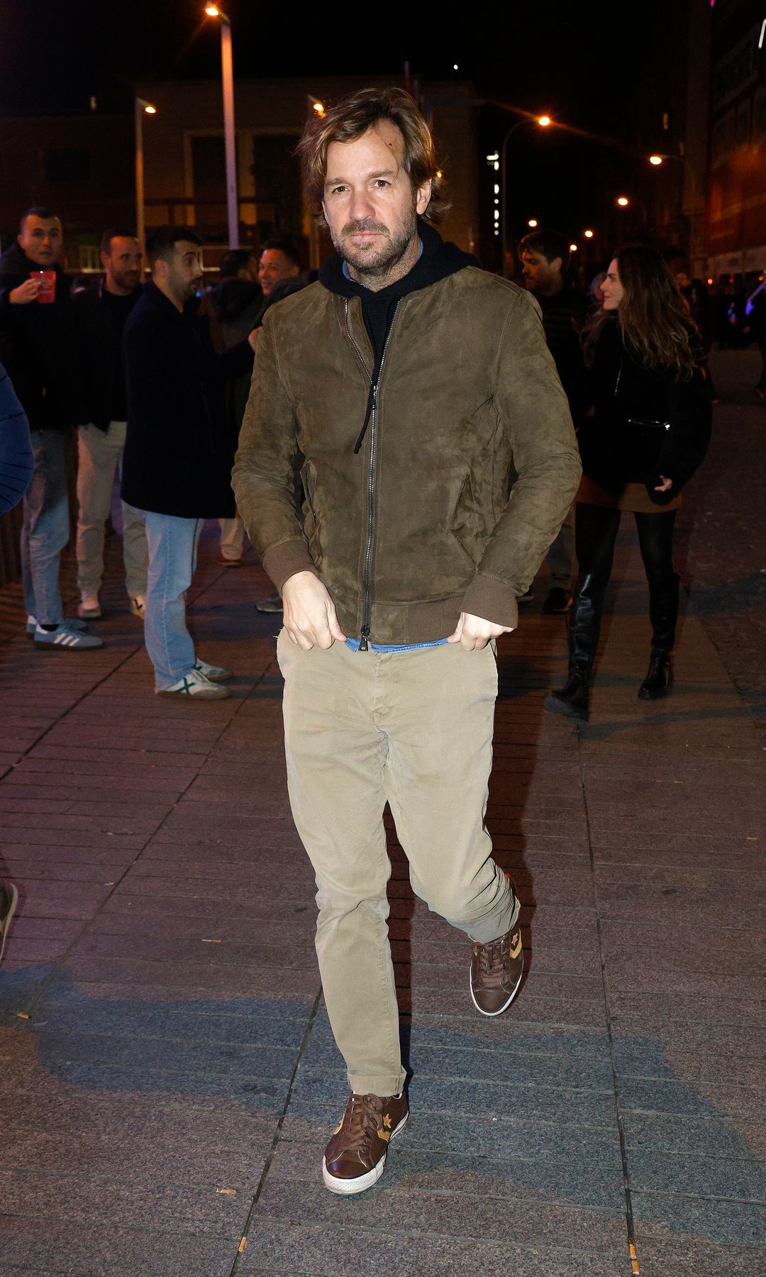 Rosauro Varo llega al Movistar Arena para asistir al último concierto de Joaquín Sabina, a 30 de noviembre de 2025, en Madrid (España) 