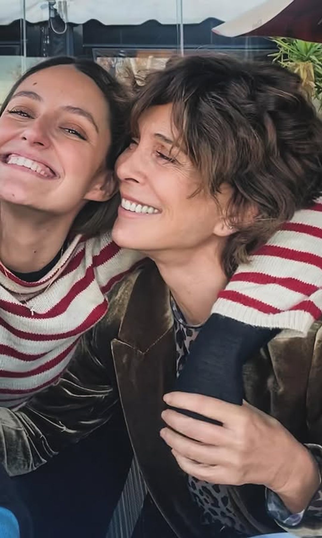 Lydia Bosch con su hija
