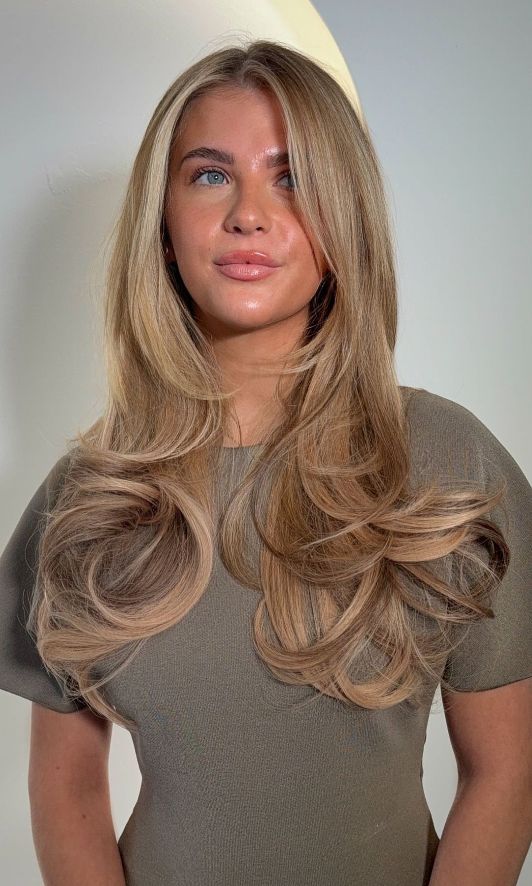 Corte de pelo mariposa a capas