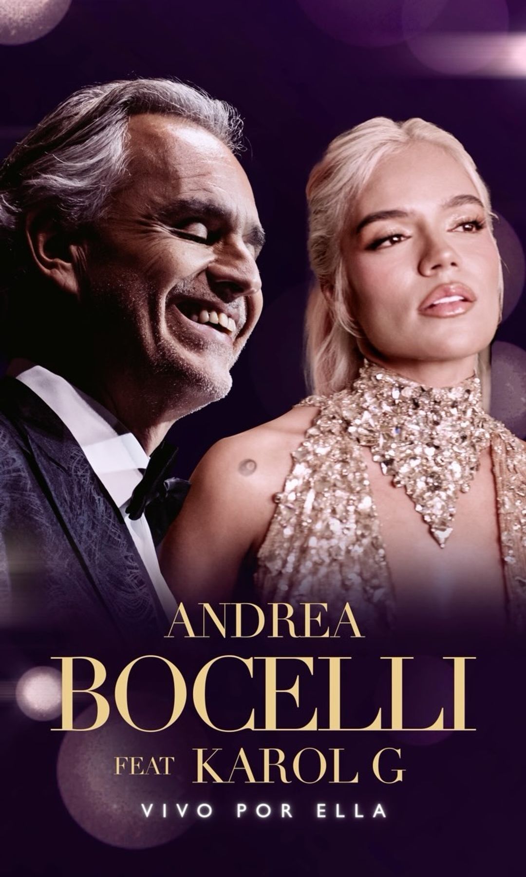 Andrea Bocelli y Karol G