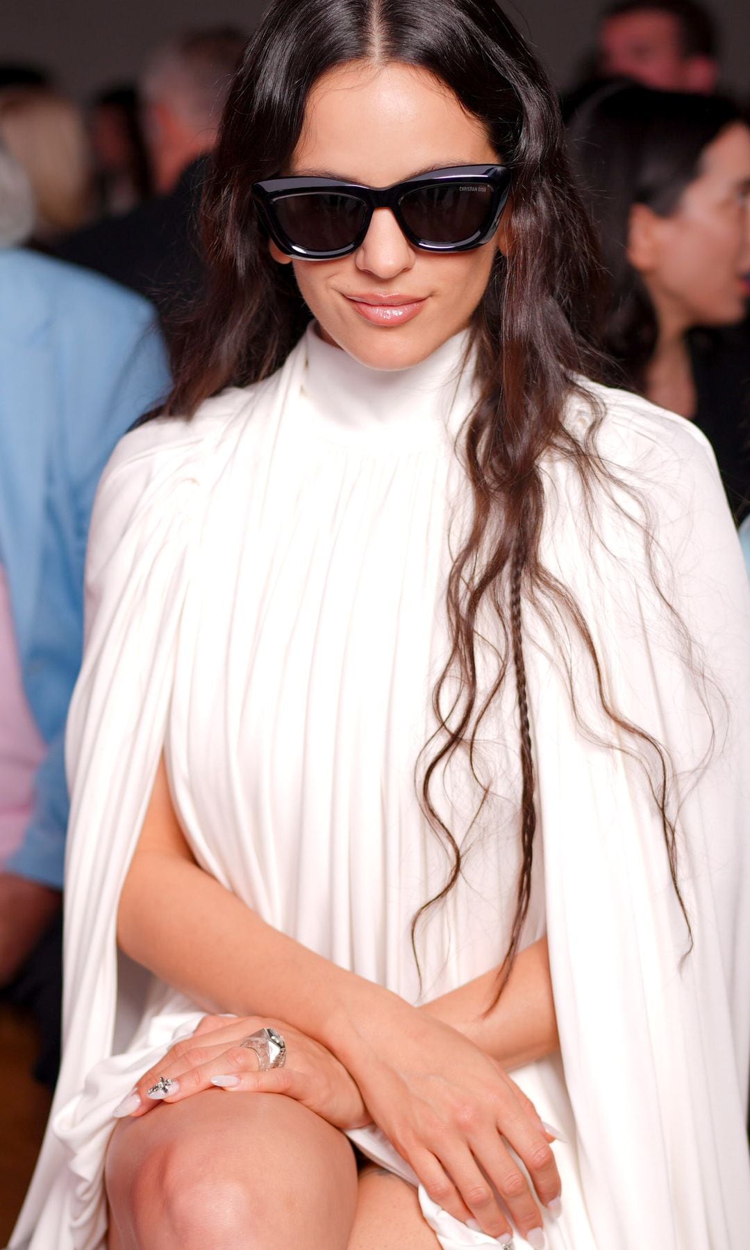 Rosalía en el desfile de Christian Dior en París