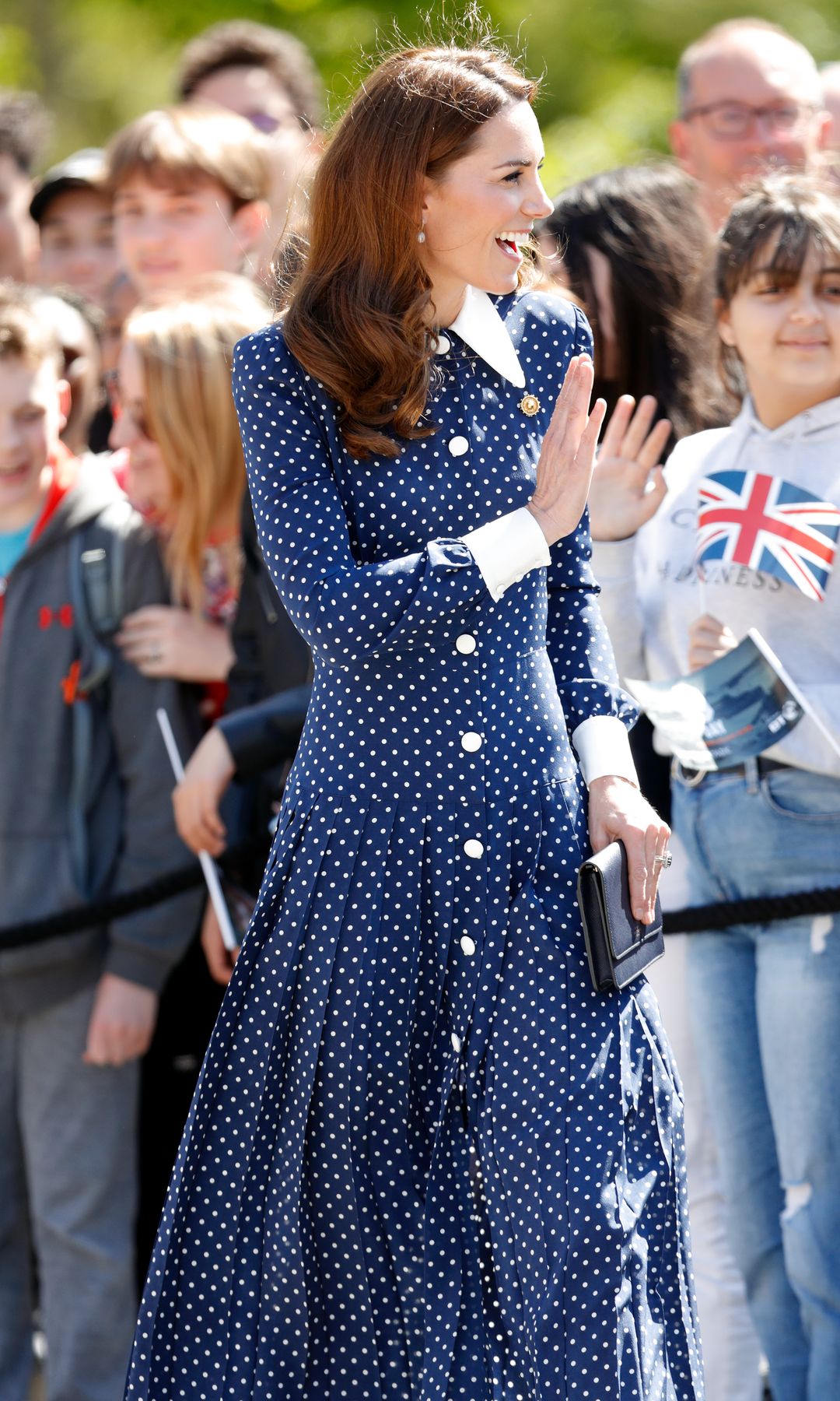 Diana de Gales y Kate Middleton y sus vestidos de lunares