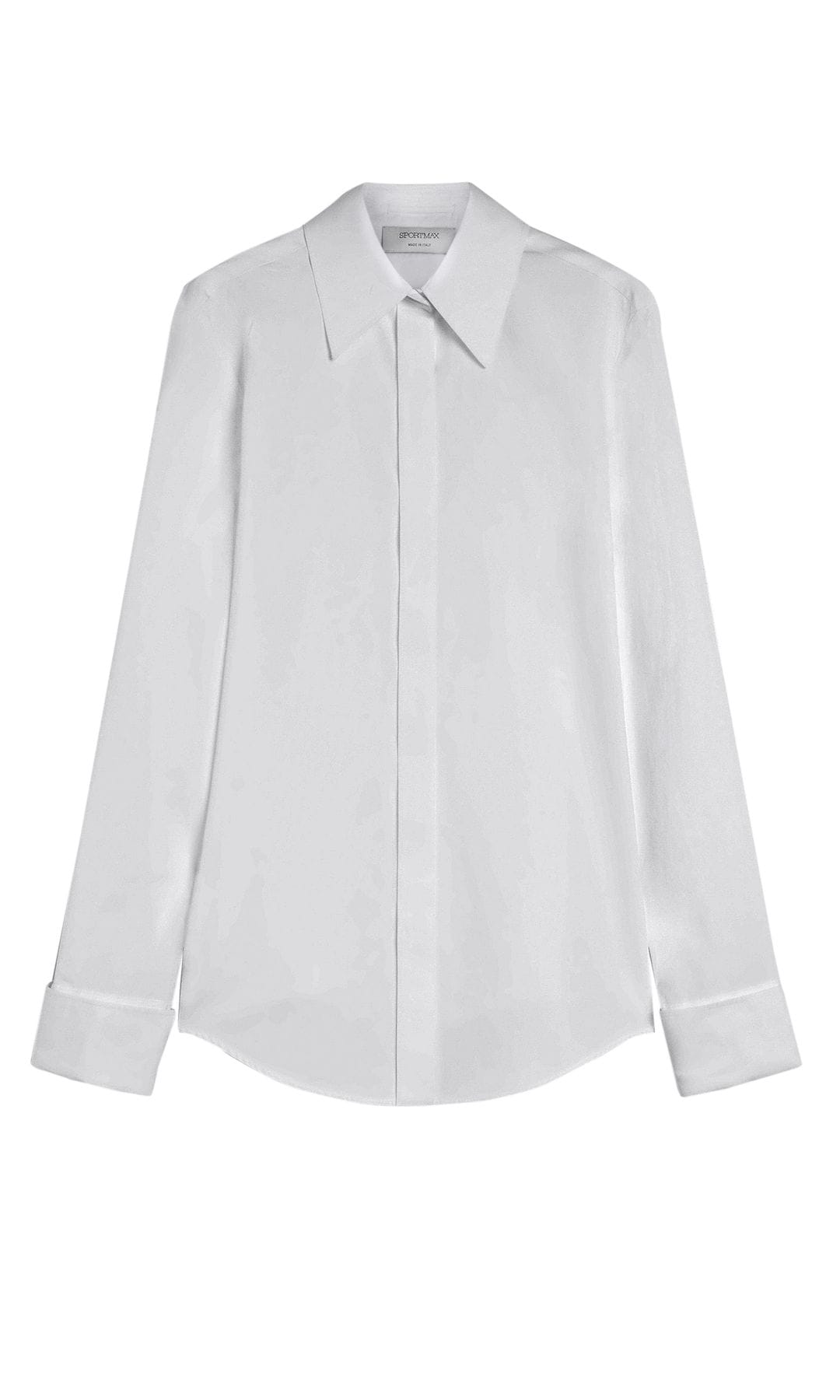 Camisa de popelín (235 €), de Sportmax