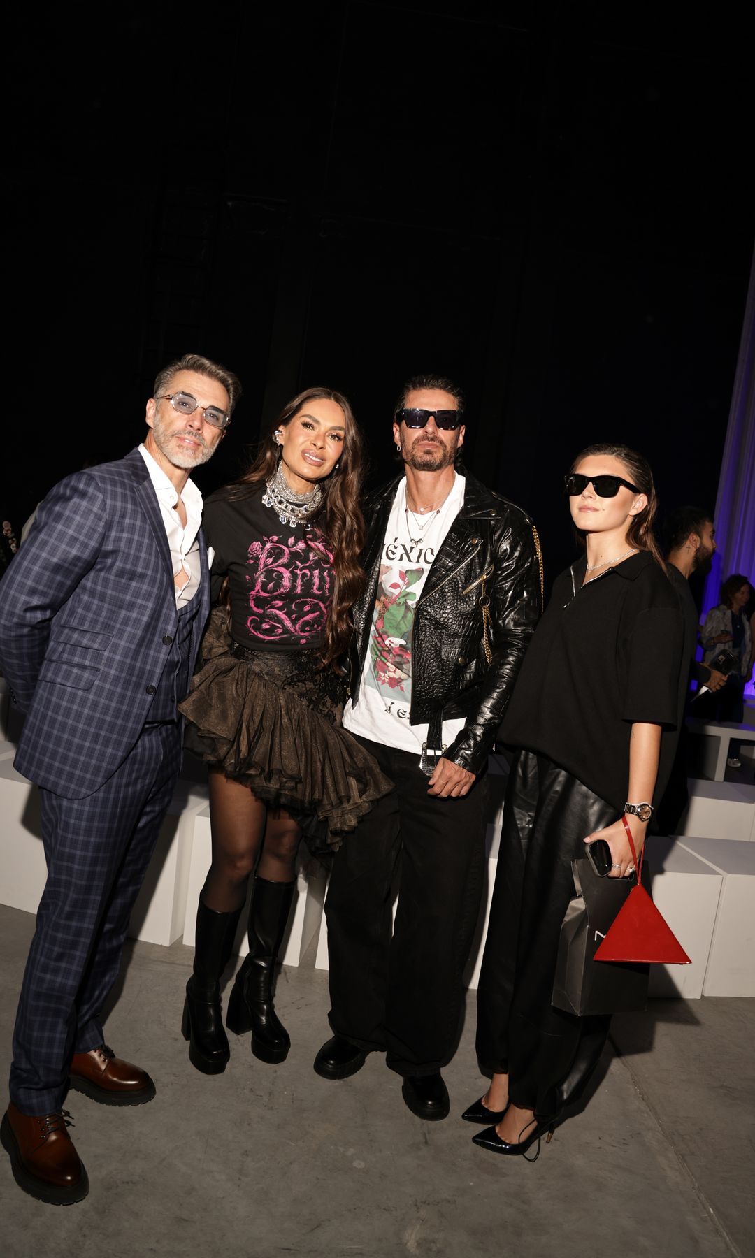 Sergio Mayer, Galilea Montijo, Isaac Moreno y Antonia Mayer