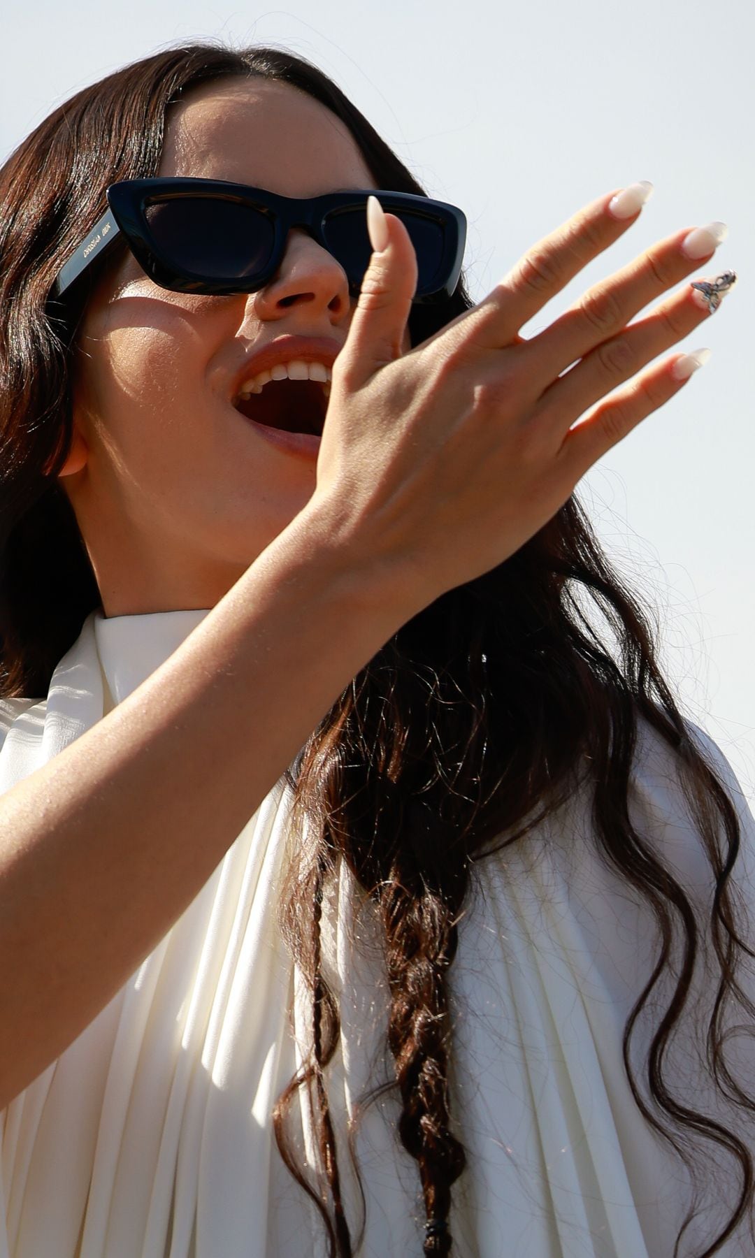 Rosalía en el desfile de Christian Dior en París