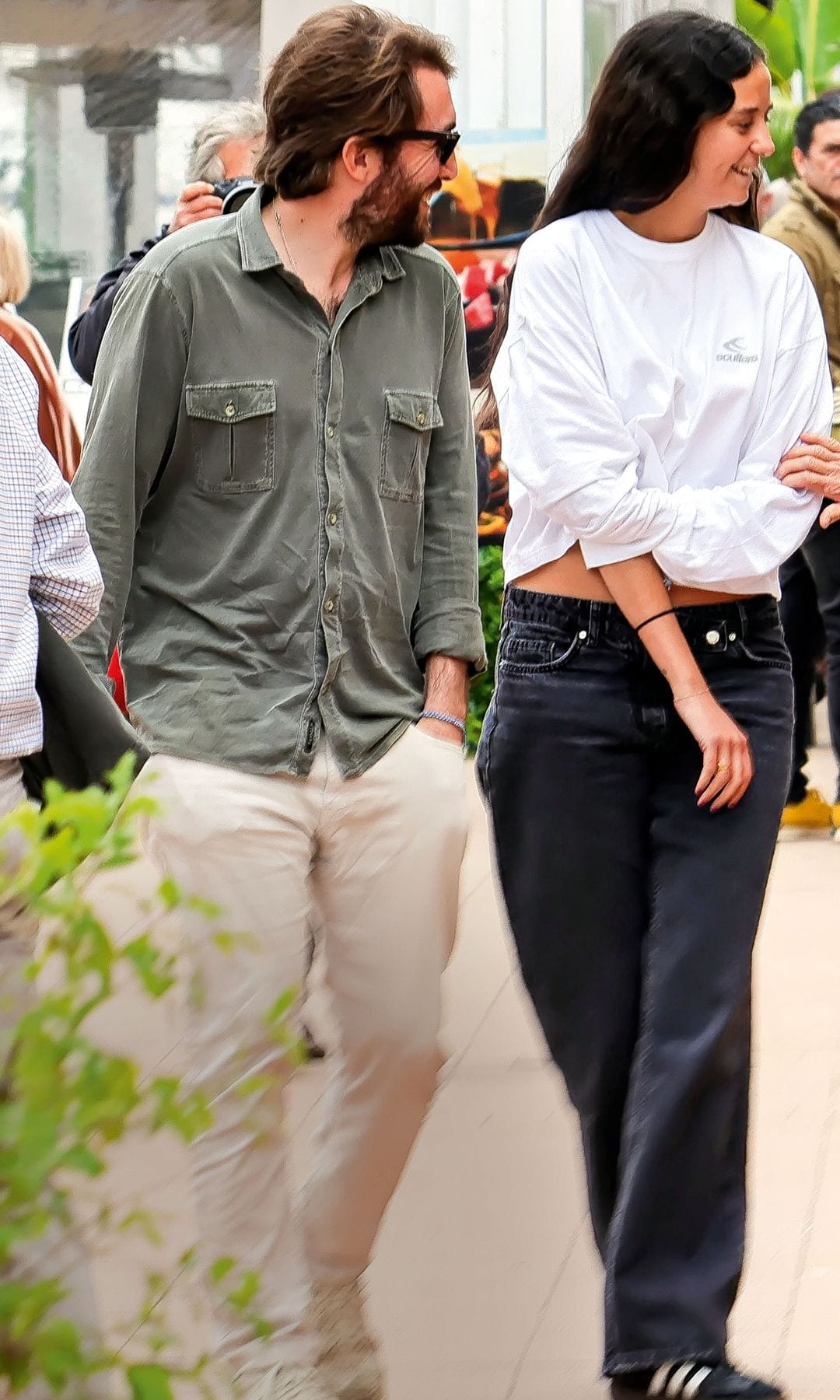 Victoria de Marichalar con su novio, Borja Moreno, en Sotogrande