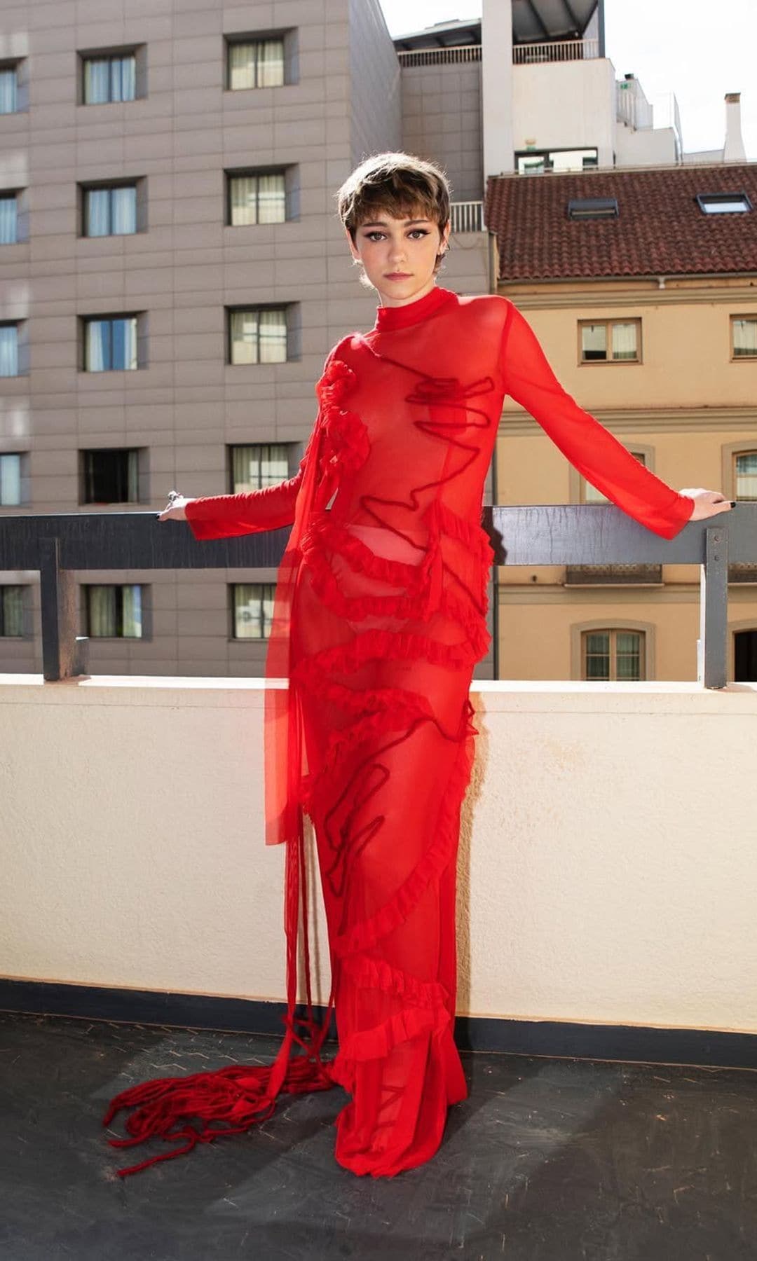 maria romanillos look festival de malaga