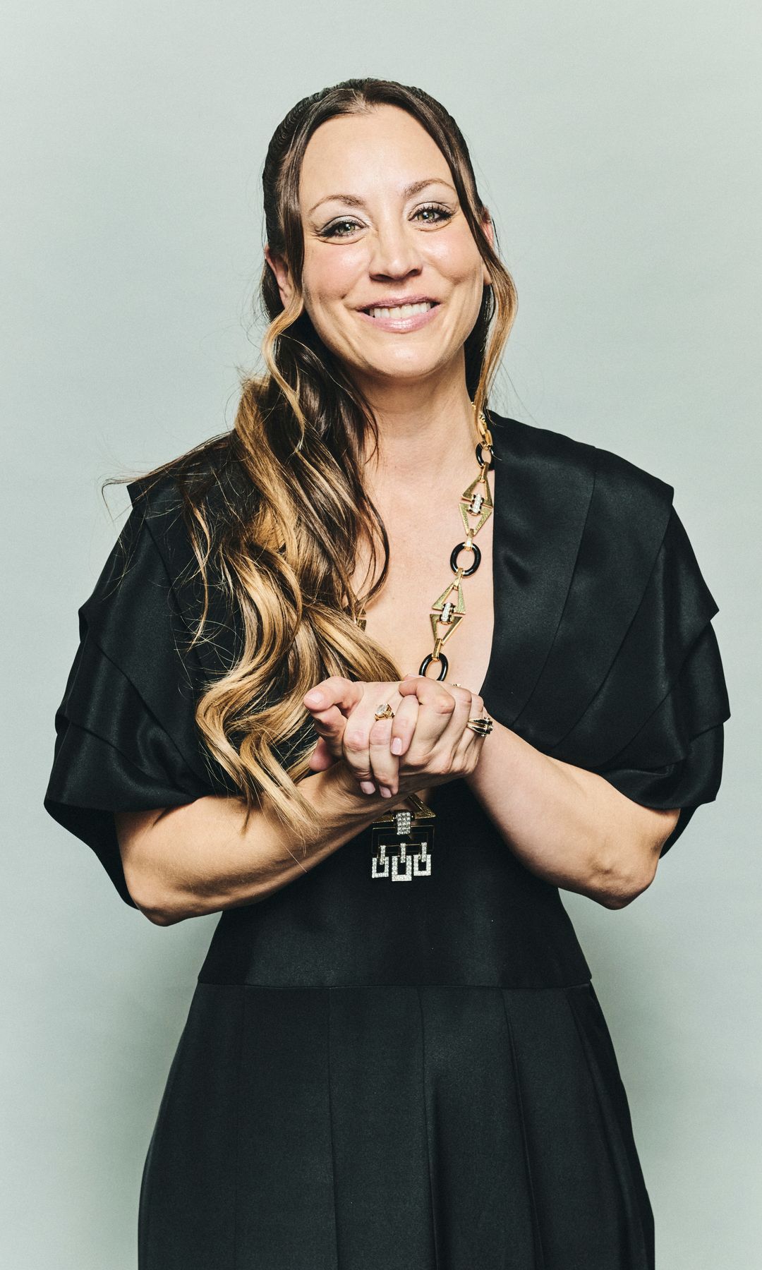 Kaley Cuoco en los Gotham Awards en diciembre