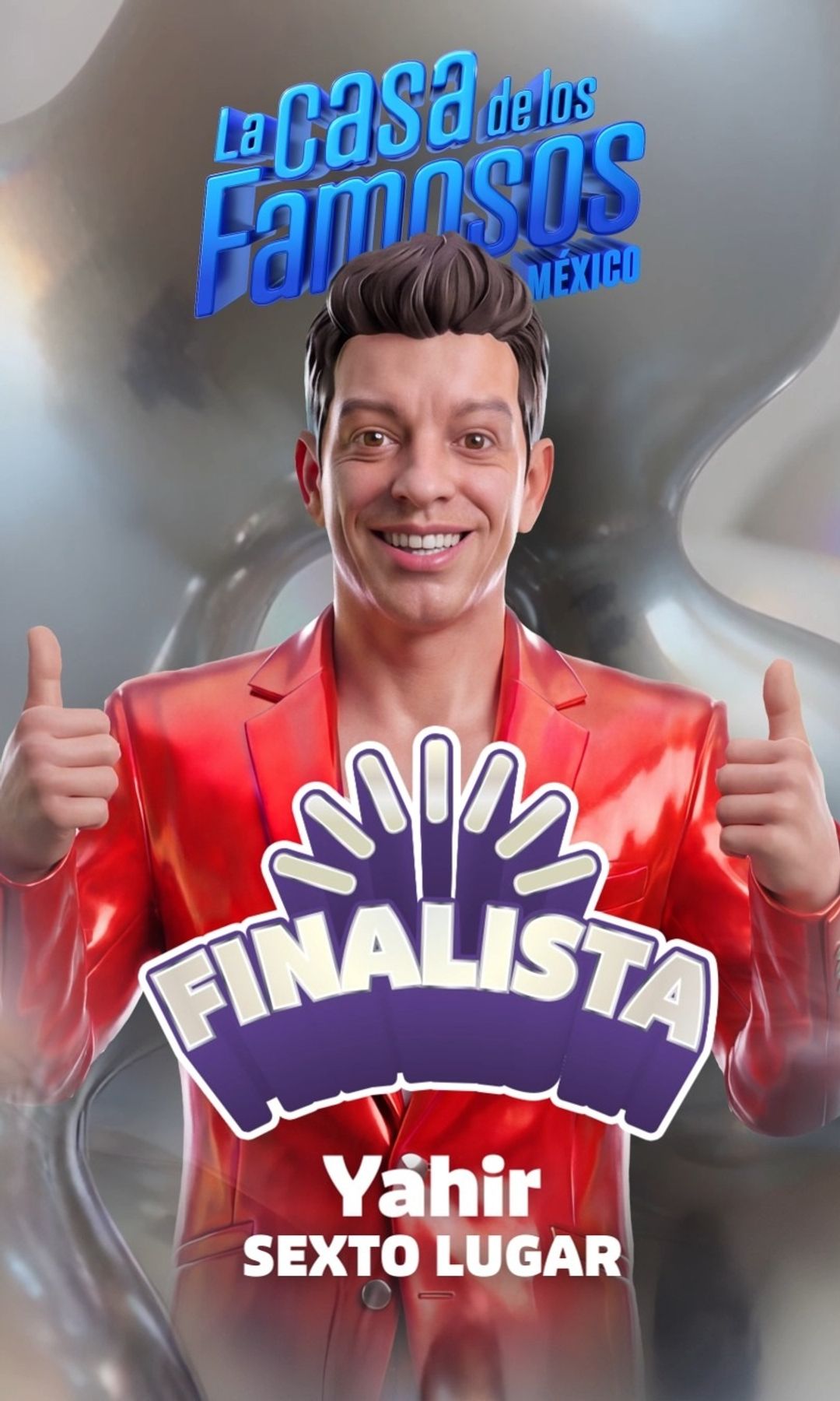 Yahir es el sexto finalista de 'La Casa de los Famosos' México