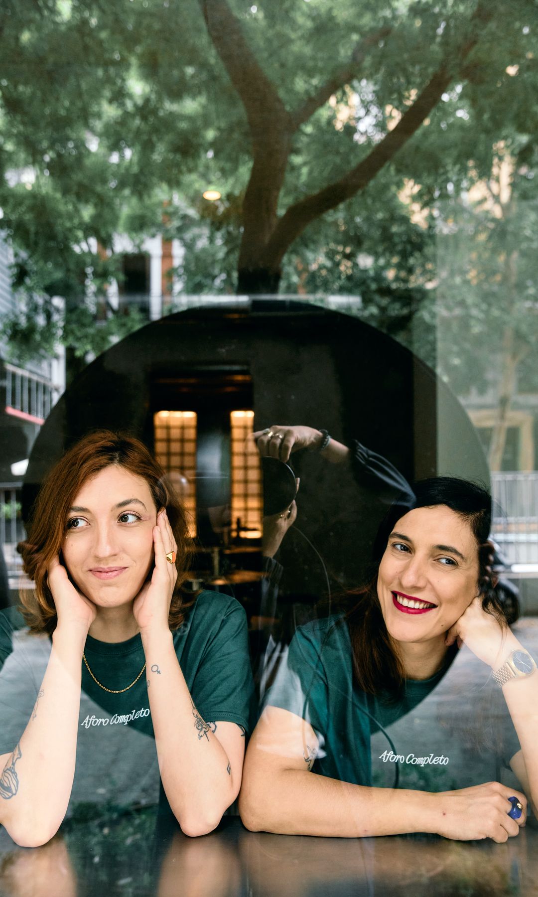 CRISTINA BONAGA Y YAJAIRA MALAVÉ (restaurante en Madrid, LA GILDERÍA)