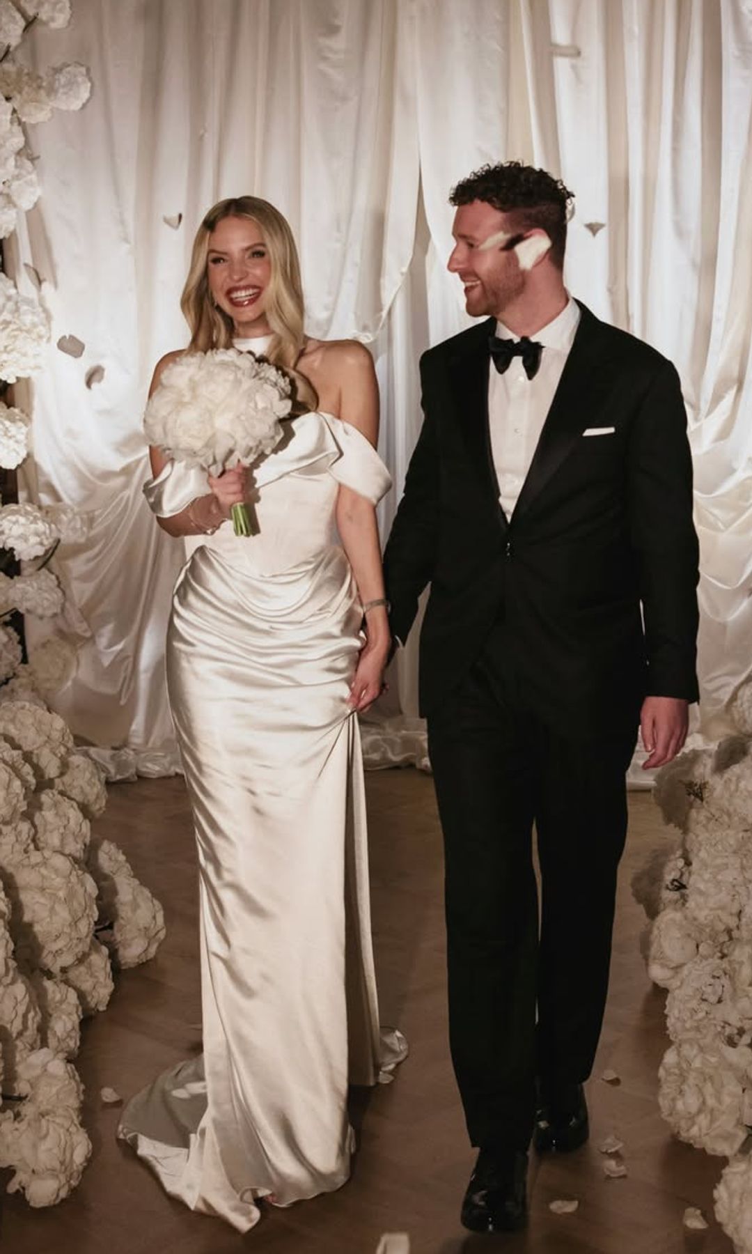 La boda civil de Leonie Hanne