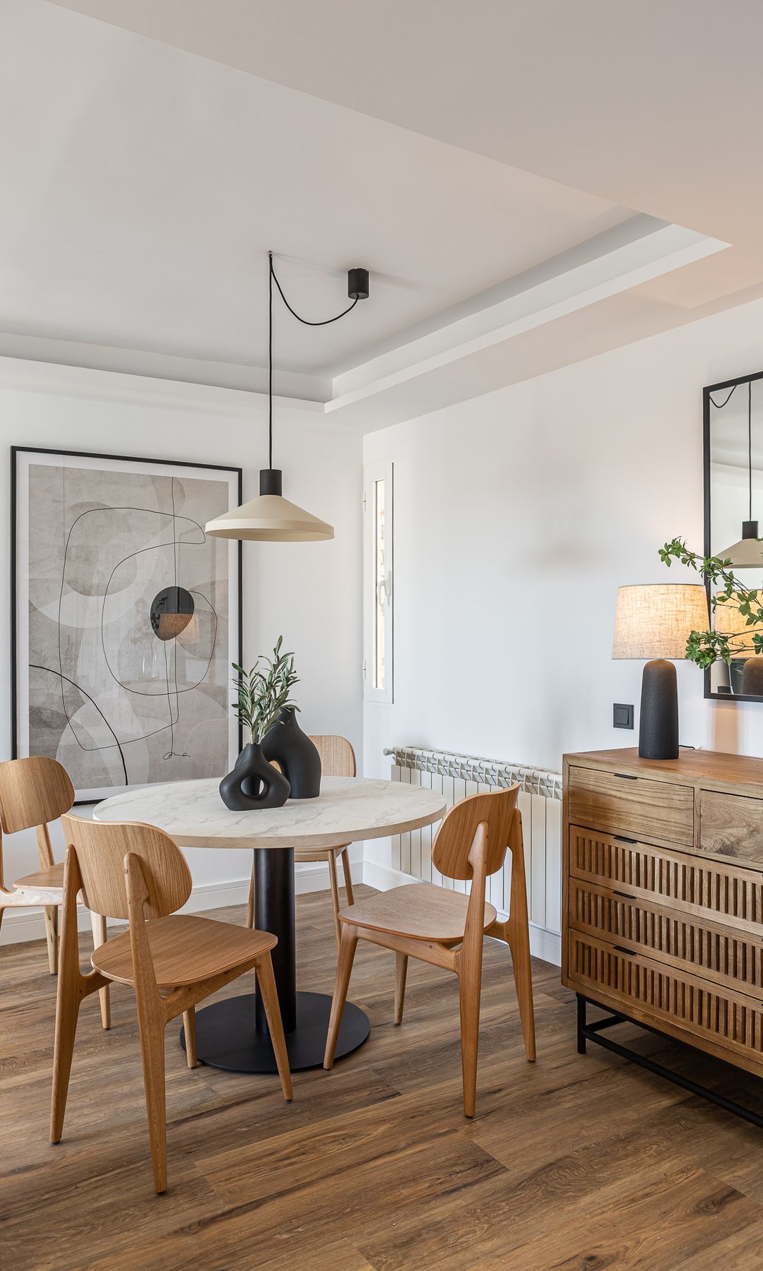Comedor diseñado por Carla IV Interior Designs