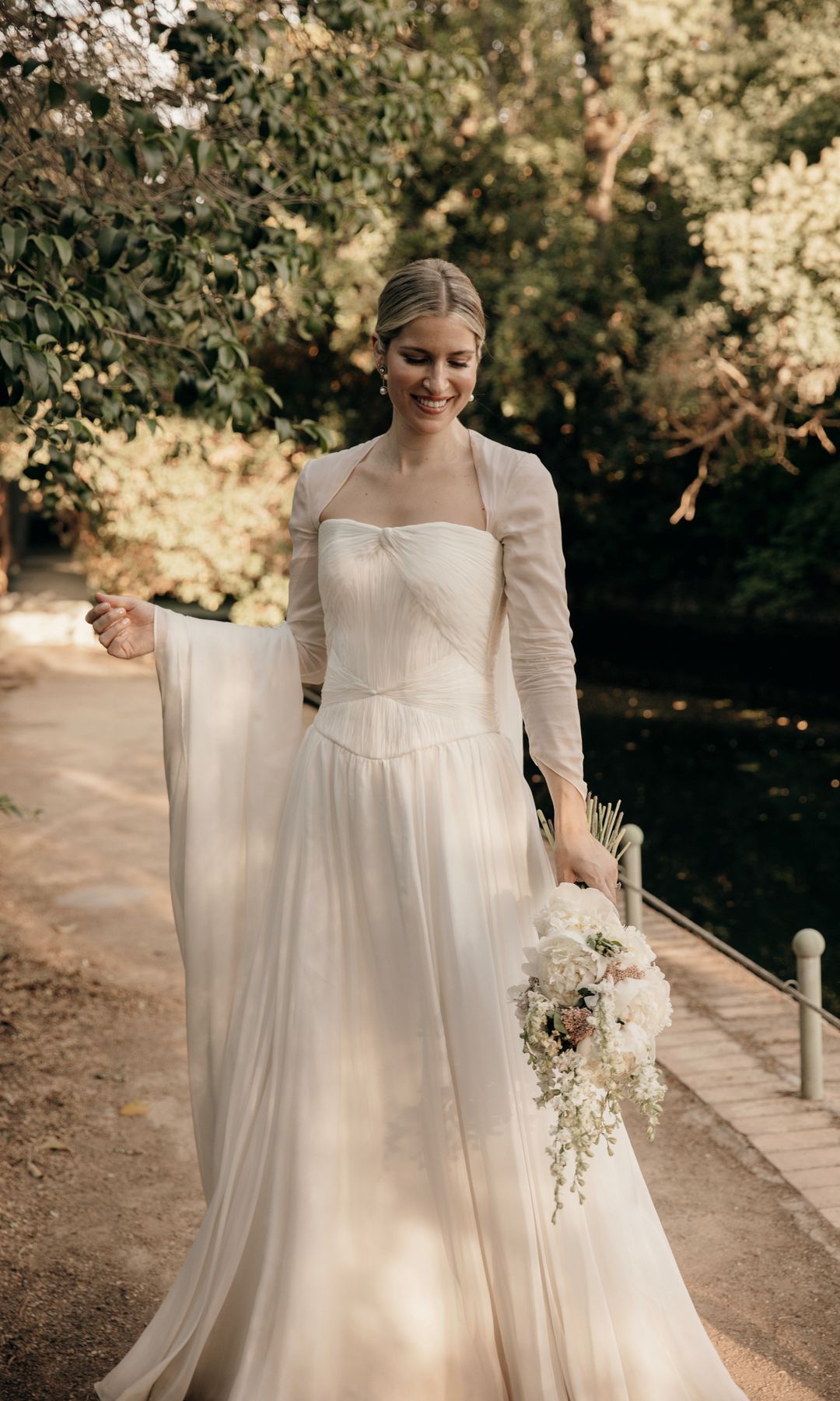 Vestido de novia viral Paloma Reguillo