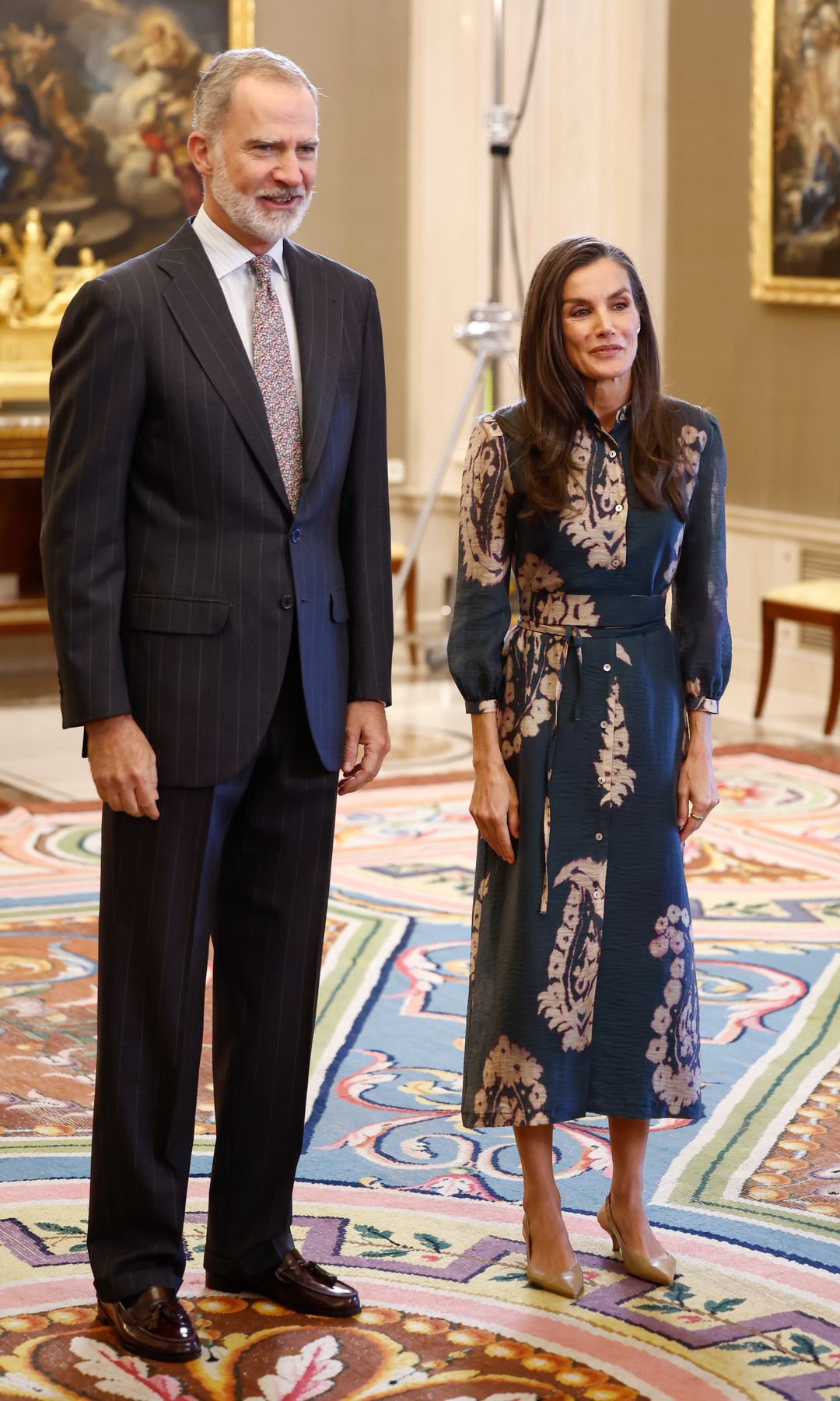 El rey Felipe VI y la reina Letizia
