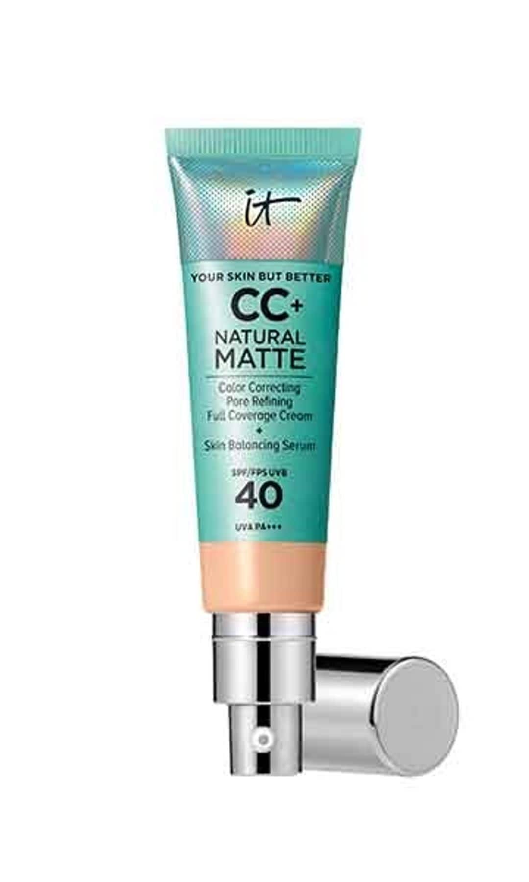 CC+ CREAM NATURAL MATTE SPF 40, de IT Cosmetics (46 €)