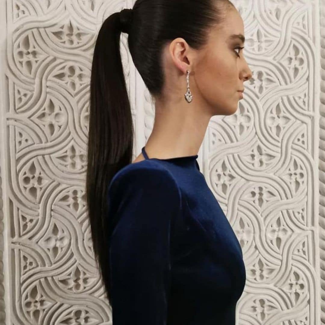 victoria marichalar vestido terciopelo