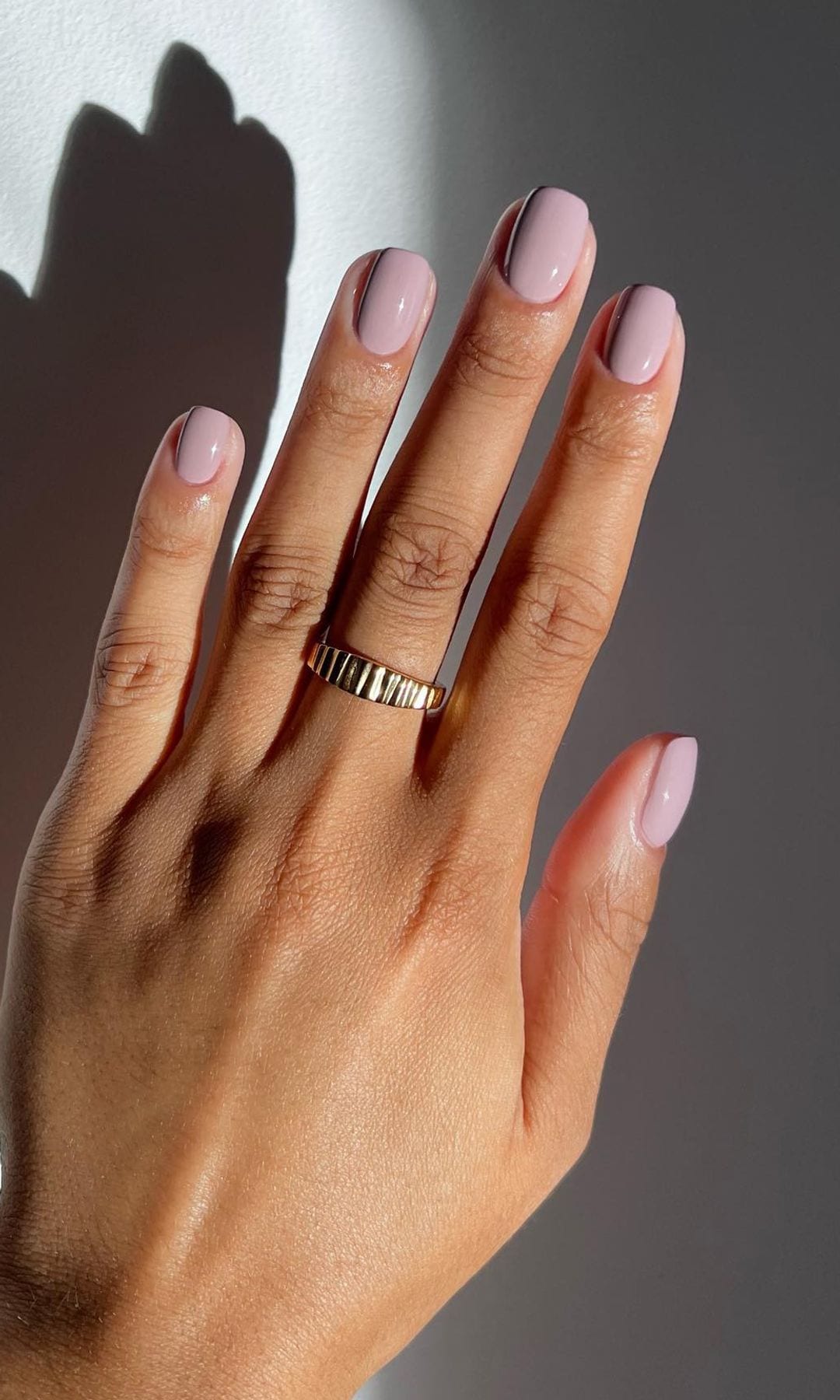Manicura rosa