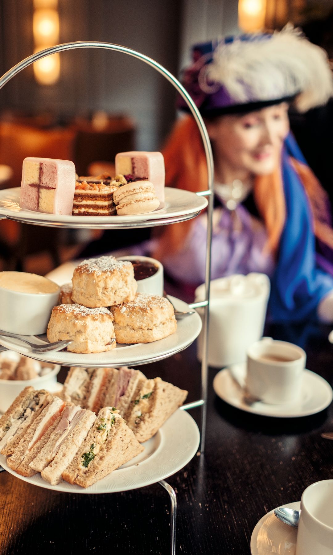 Ceremonia del té en el Gainsborough Hotel de Bath