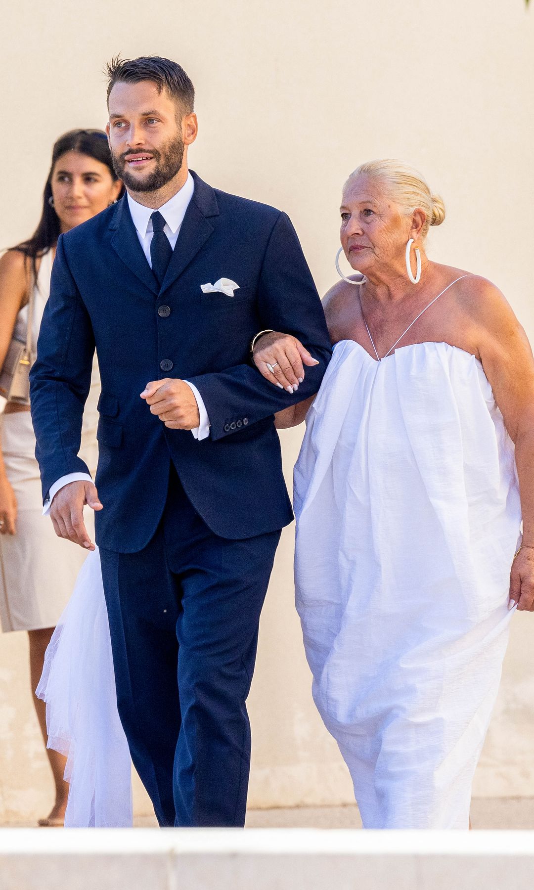 Liline en la boda de Jacquemus