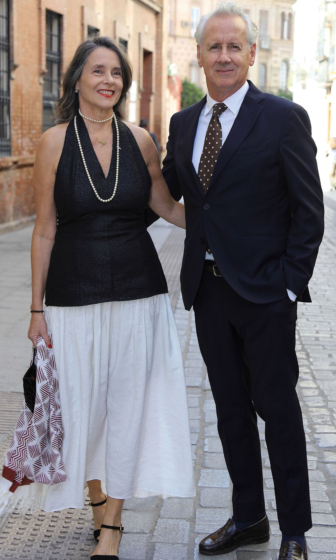 Lorenzo Milá con Sagrario Ruiz de Apodaca