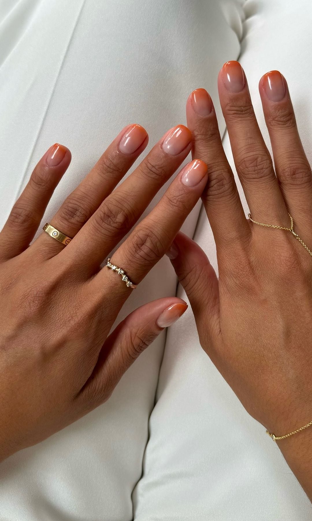Manicura efecto degradado