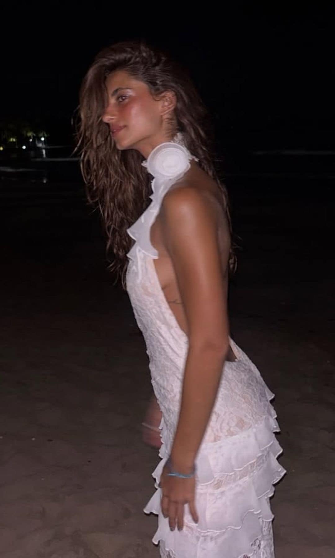 Begoña Vargas vestida de novia