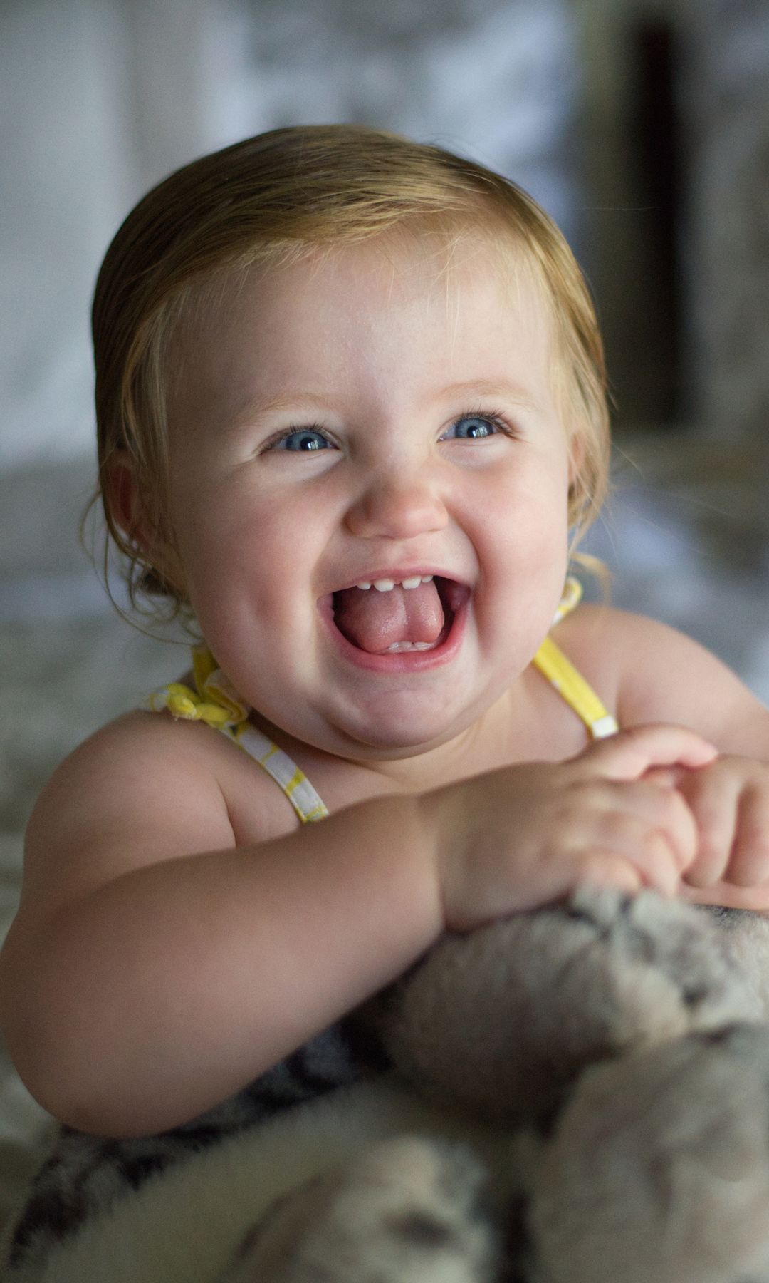 Niña feliz
