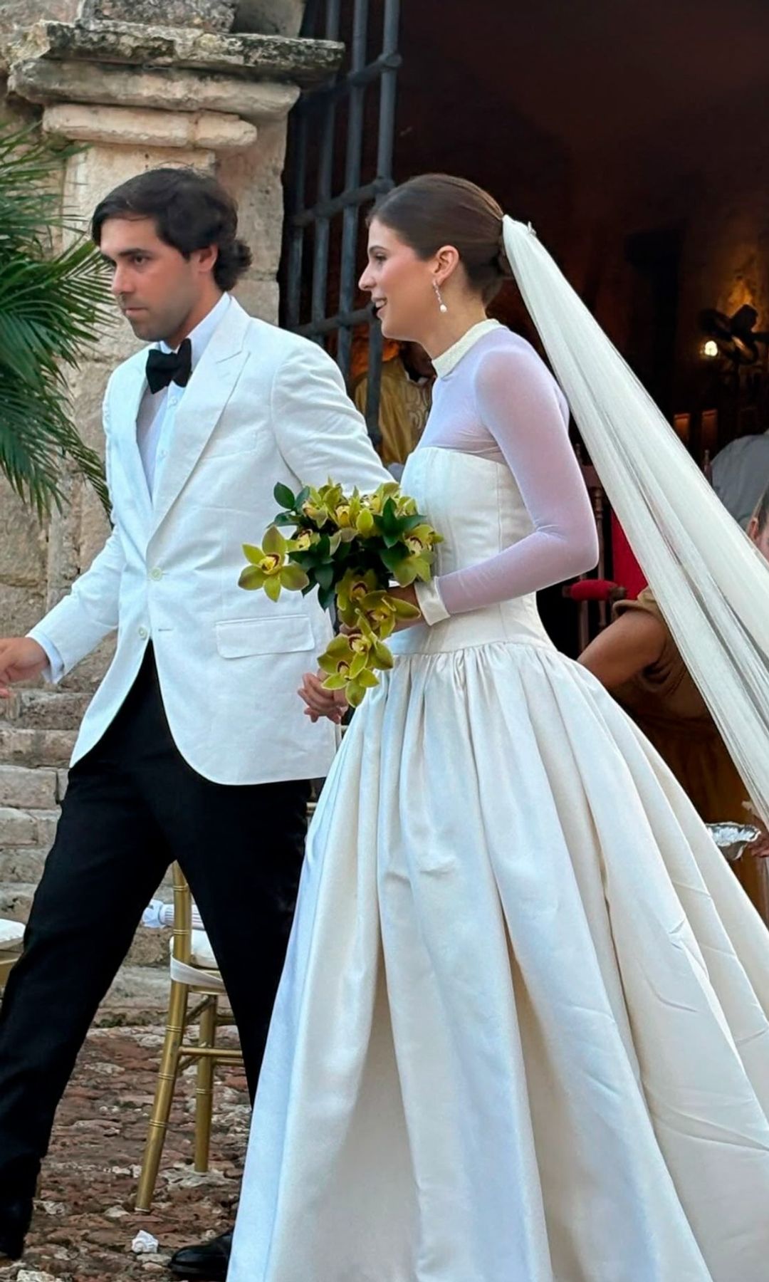 Eugenia Cristina Gil y Borja Mericaechevarría, los novios
