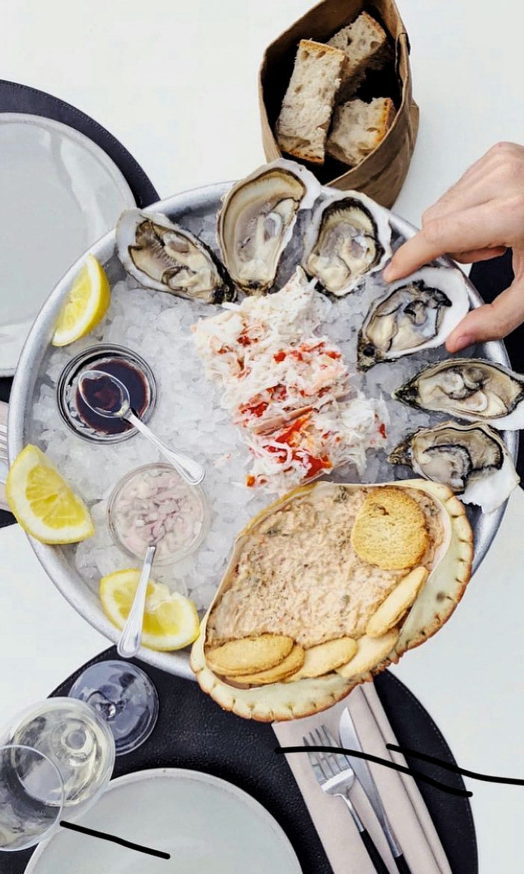 Oyster Bar en Madrid Luzi Bombón