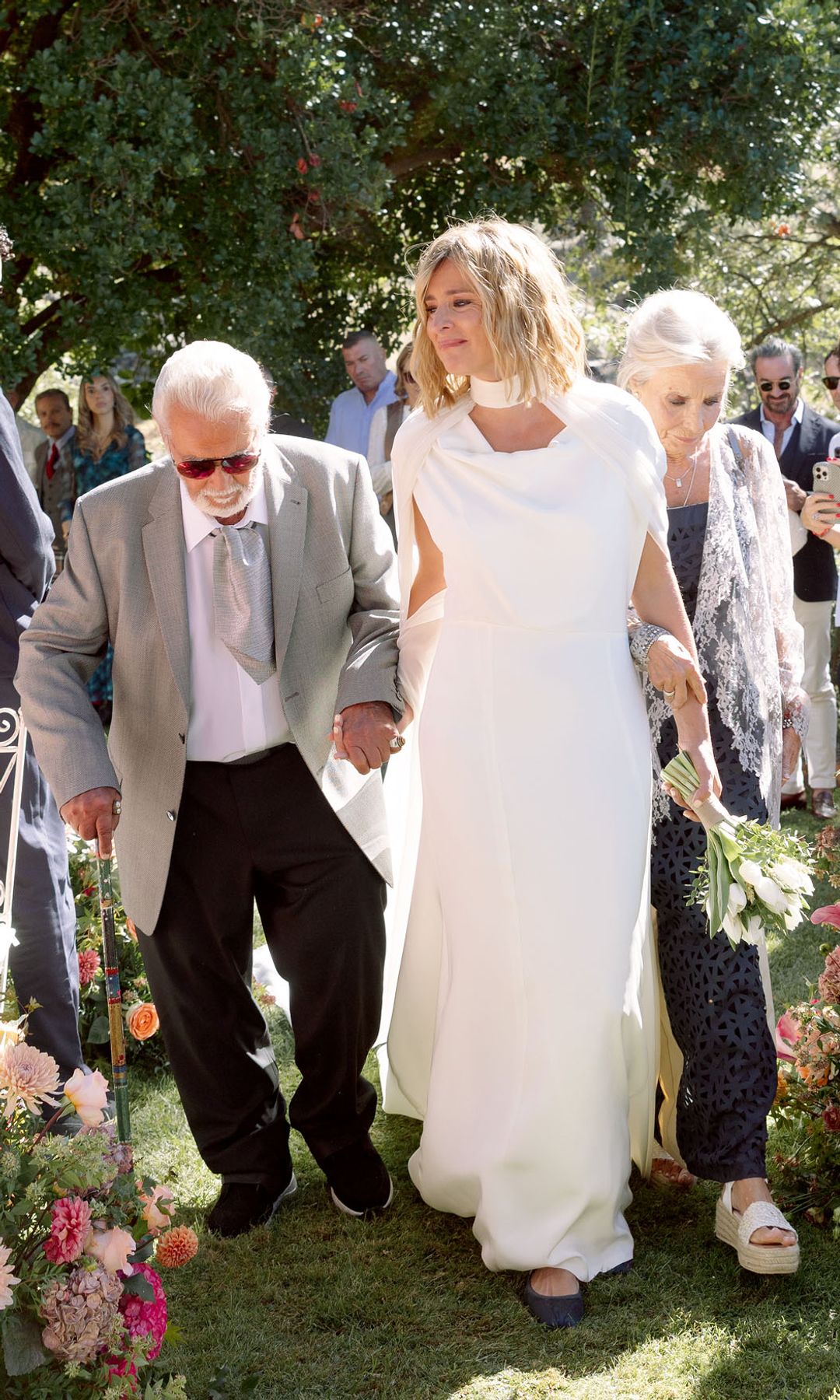 Barneda de camino al altar