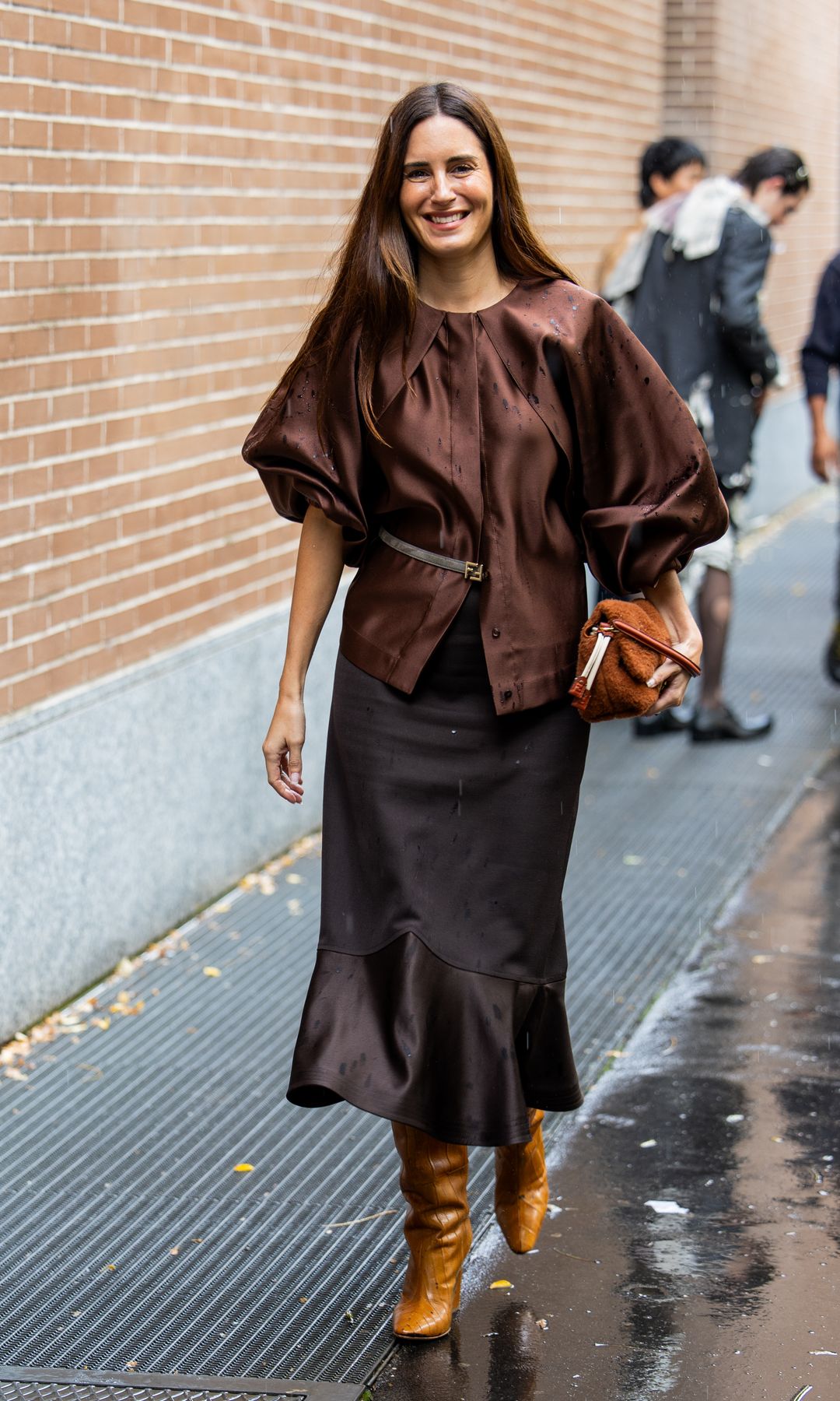 Gala González en Milan Fashion Week