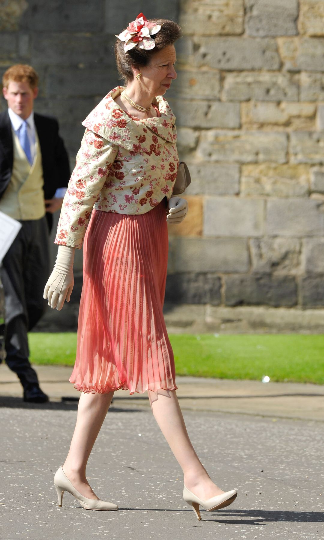 La princesa Ana en la boda de su hija (2011)