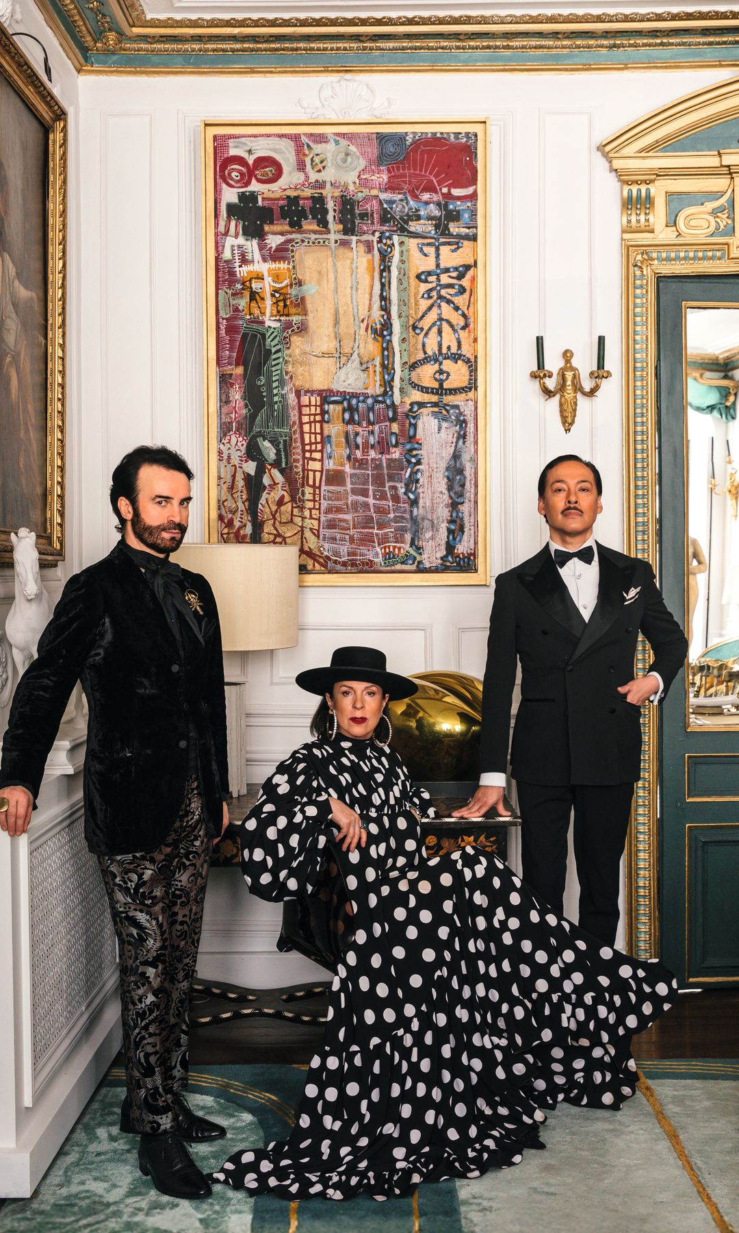 COORENGEL & CALVAGRAC  NOS INVITAN A SU CASA ESTILO IMPERIO EN PARÍS 