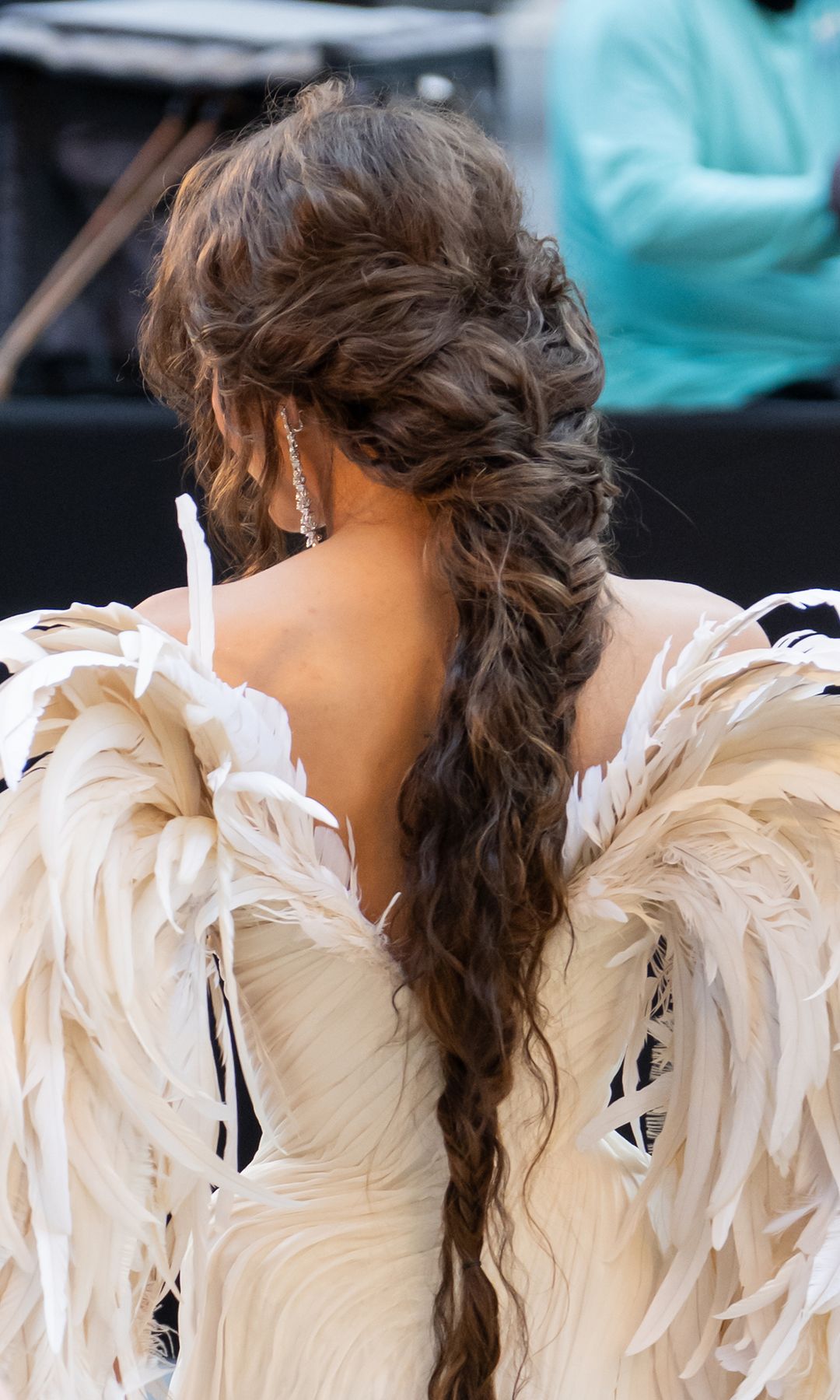 La trenza viral de Zendaya