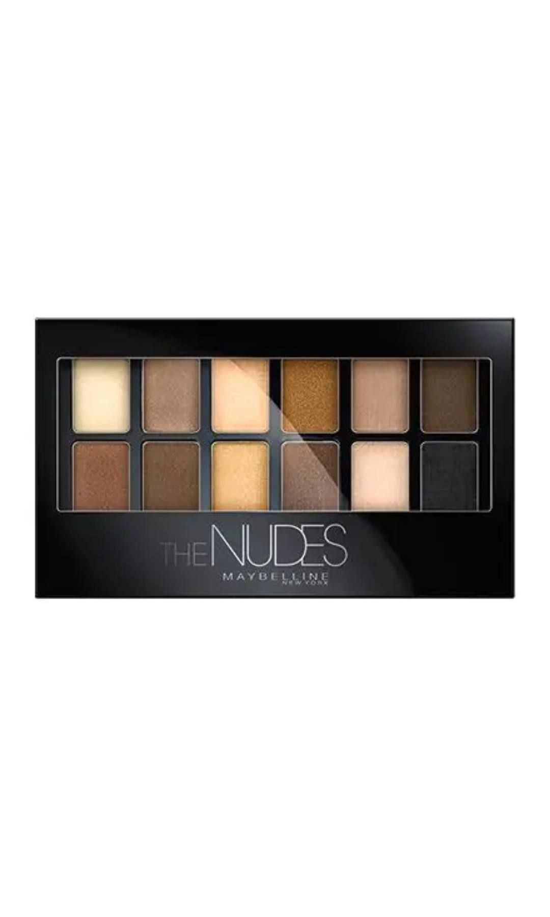 Sombras de ojos The Nudes Palette (!2,95€), Maybelline New York