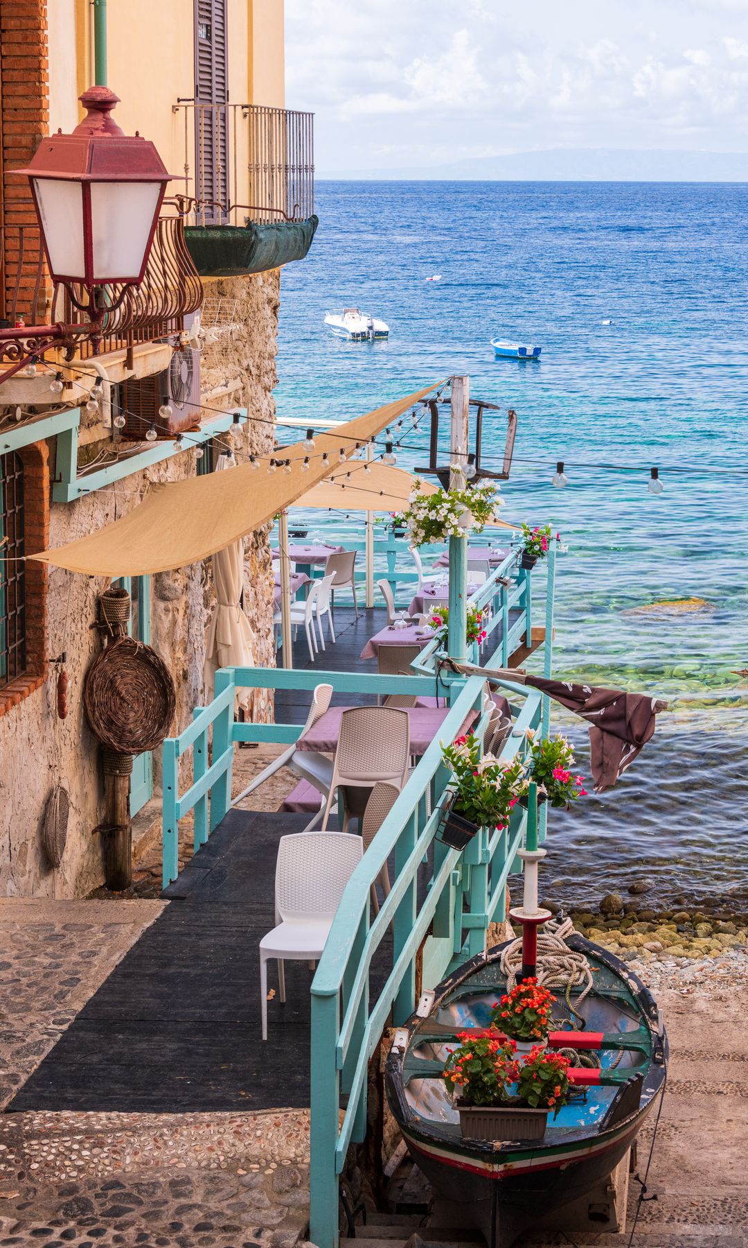 Scilla, en la provincia de Calabria, al sur de Italia, un bonito pueblos costero conocido como 'la Venecia del sur'