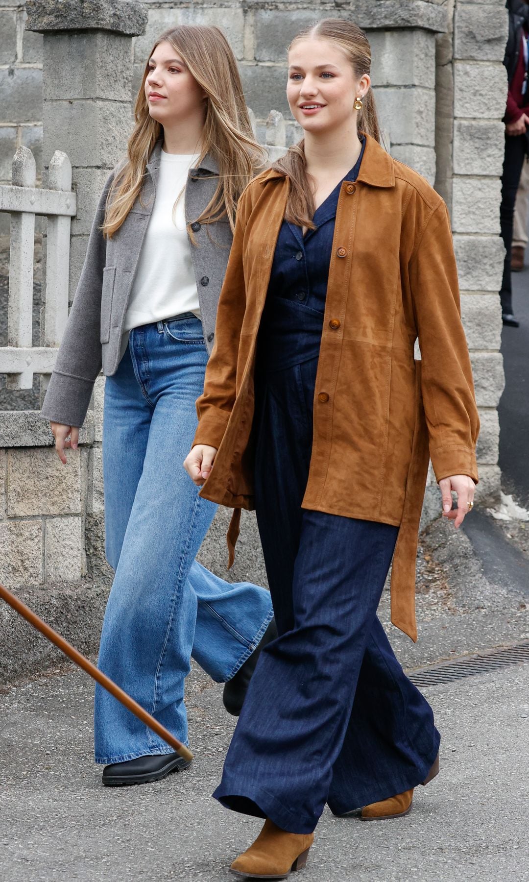 La princesa Leonor y la infanta Sofía en Valdesoto, Pueblo Ejemplar 2025.