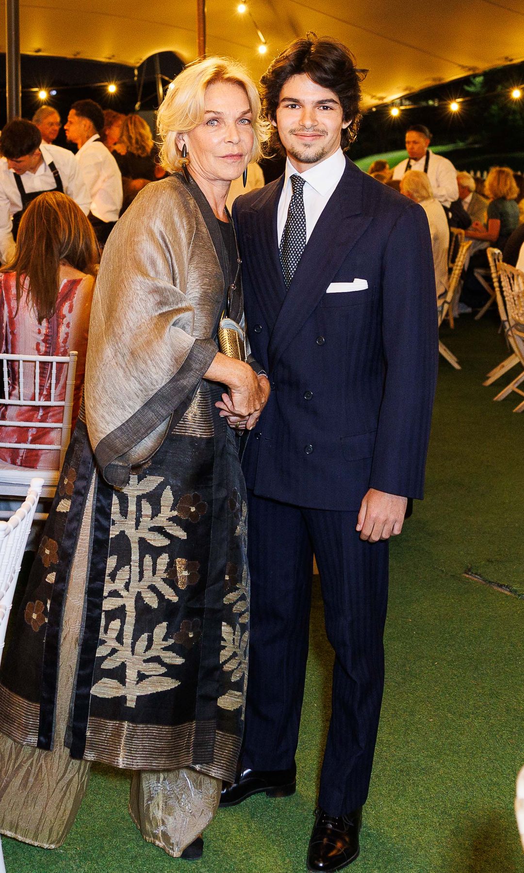 Sofía de Habsburgo con el hijo de Maximiliano