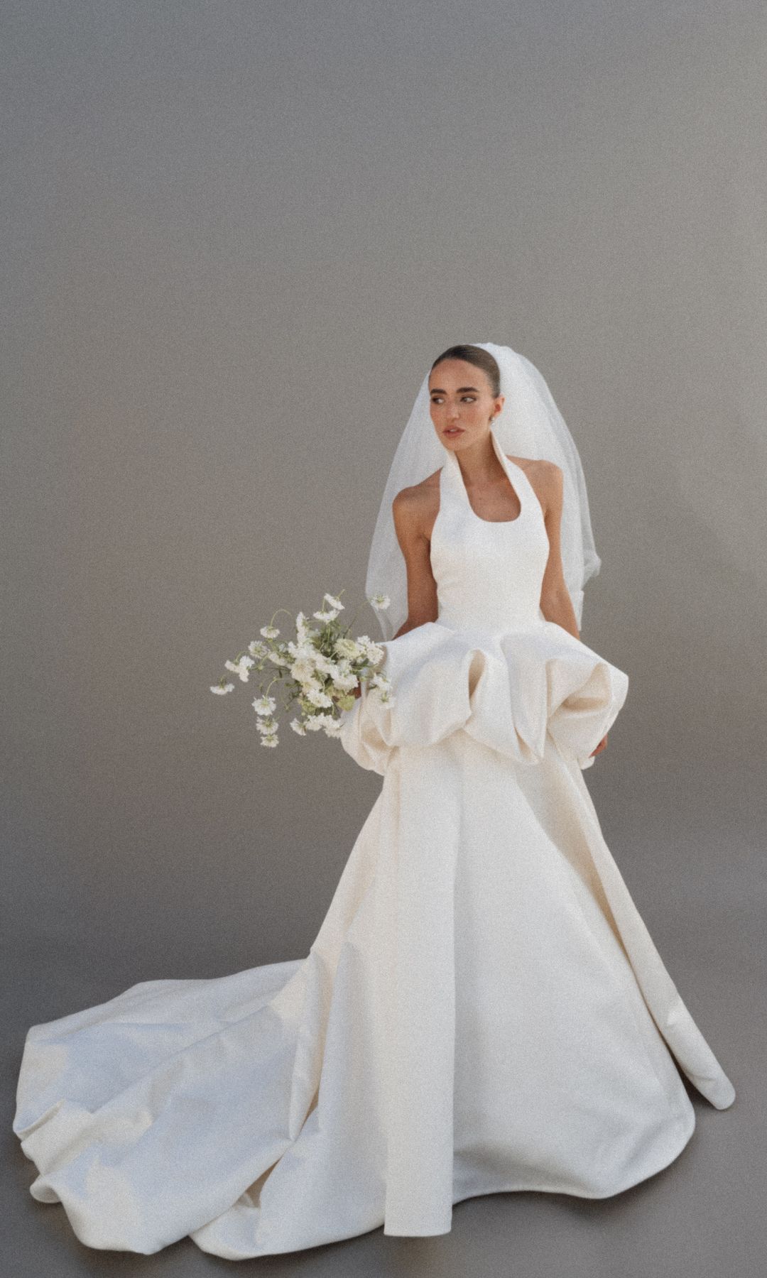 El vestido de novia de Natichu Alcántara para su boda en Málaga, un diseño de Baro Lucas