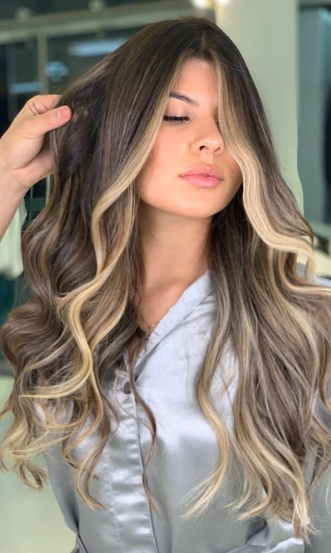 Mechas peekaboo